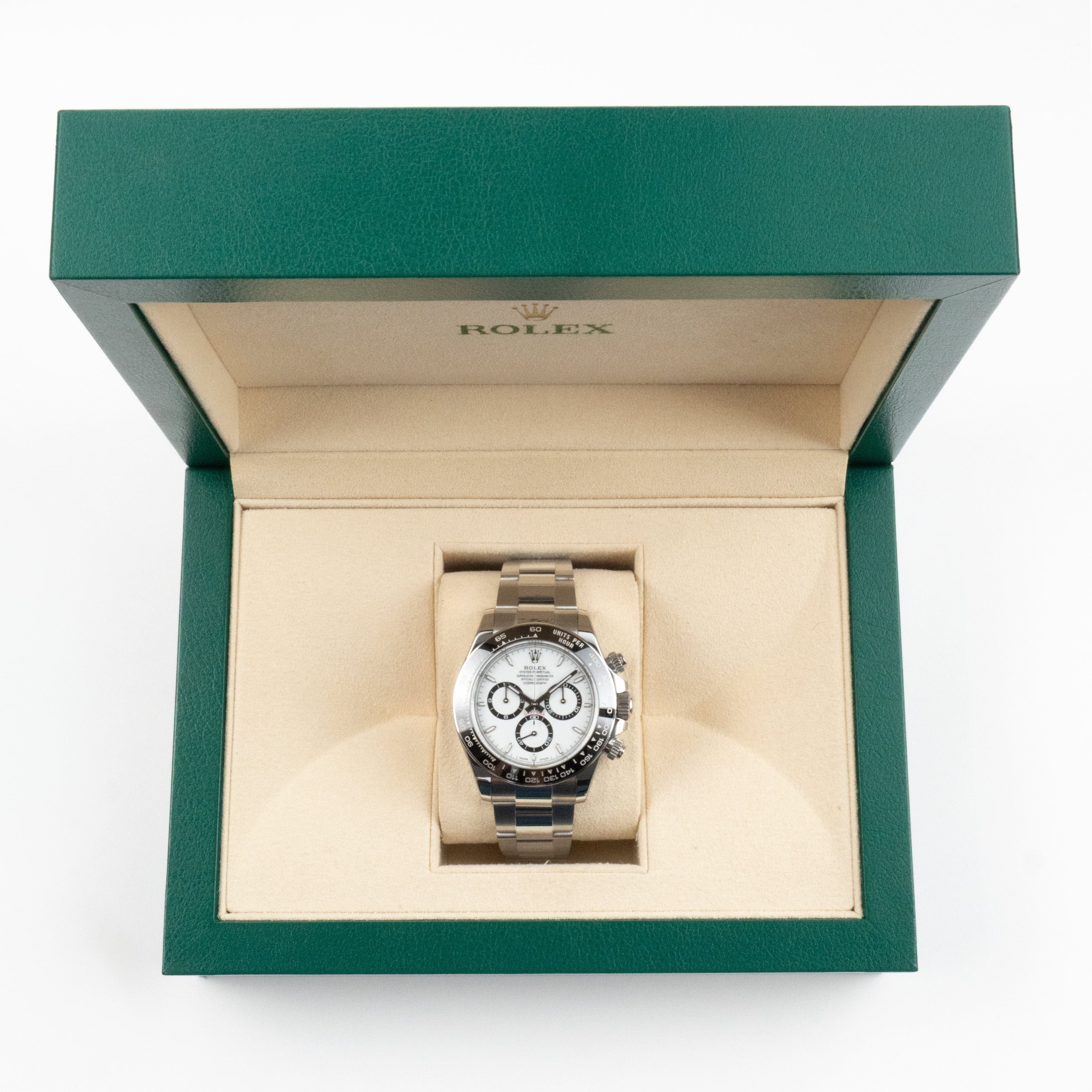 Rolex Daytona 126500LN Stainless Steel White Panda Dial (2024)