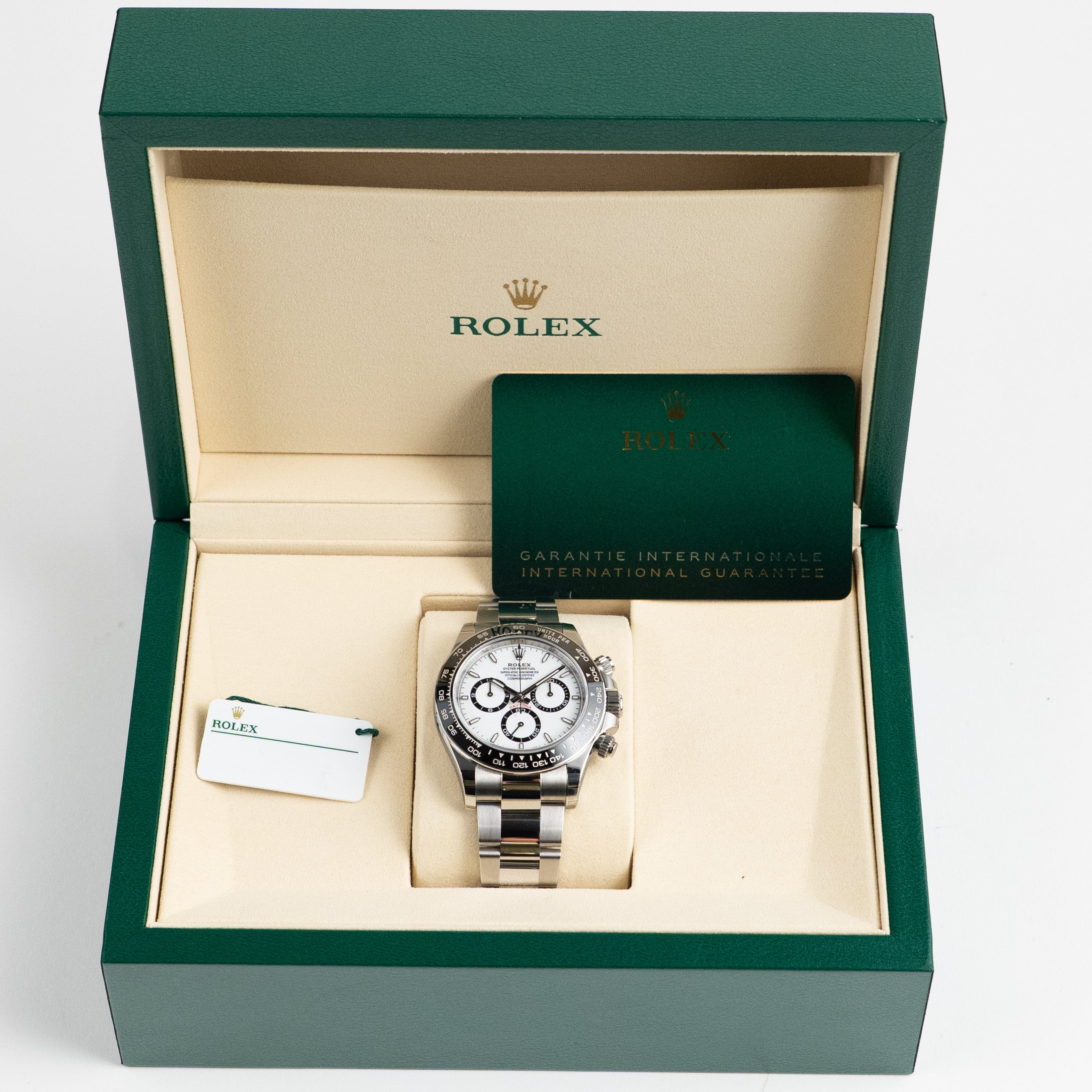 Rolex Daytona 126500LN Stainless Steel White Panda Dial (2025)