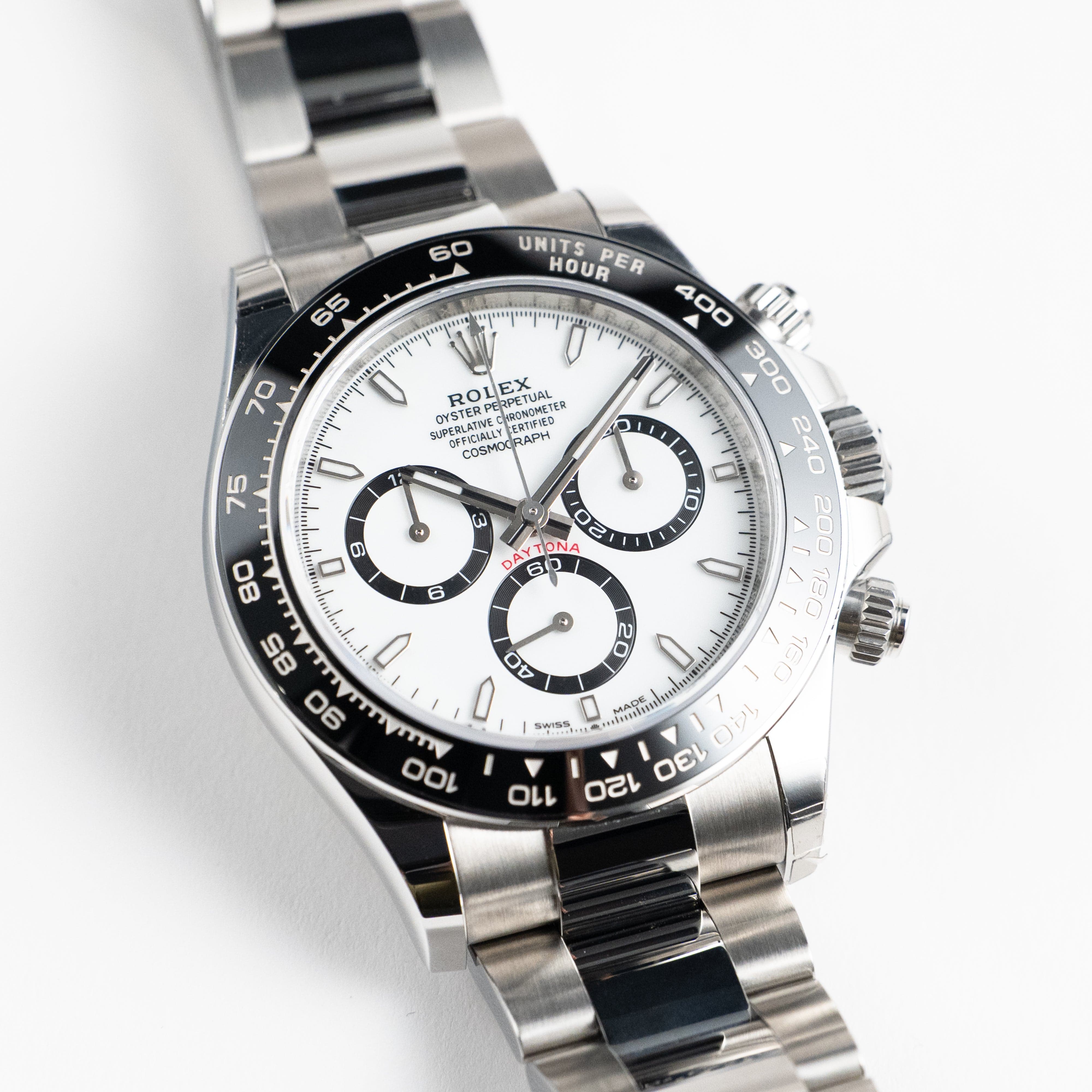 Rolex Daytona 126500LN Stainless Steel White Panda Dial (2025