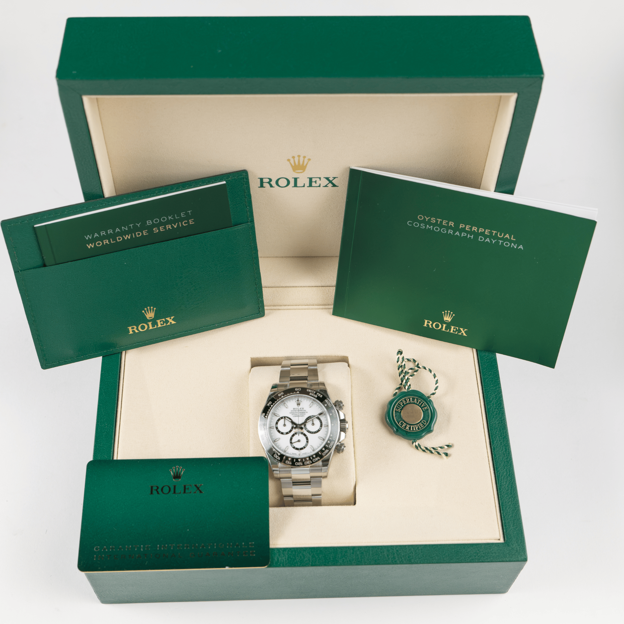 Rolex Daytona 126500LN Stainless Steel White Panda Dial (2025)