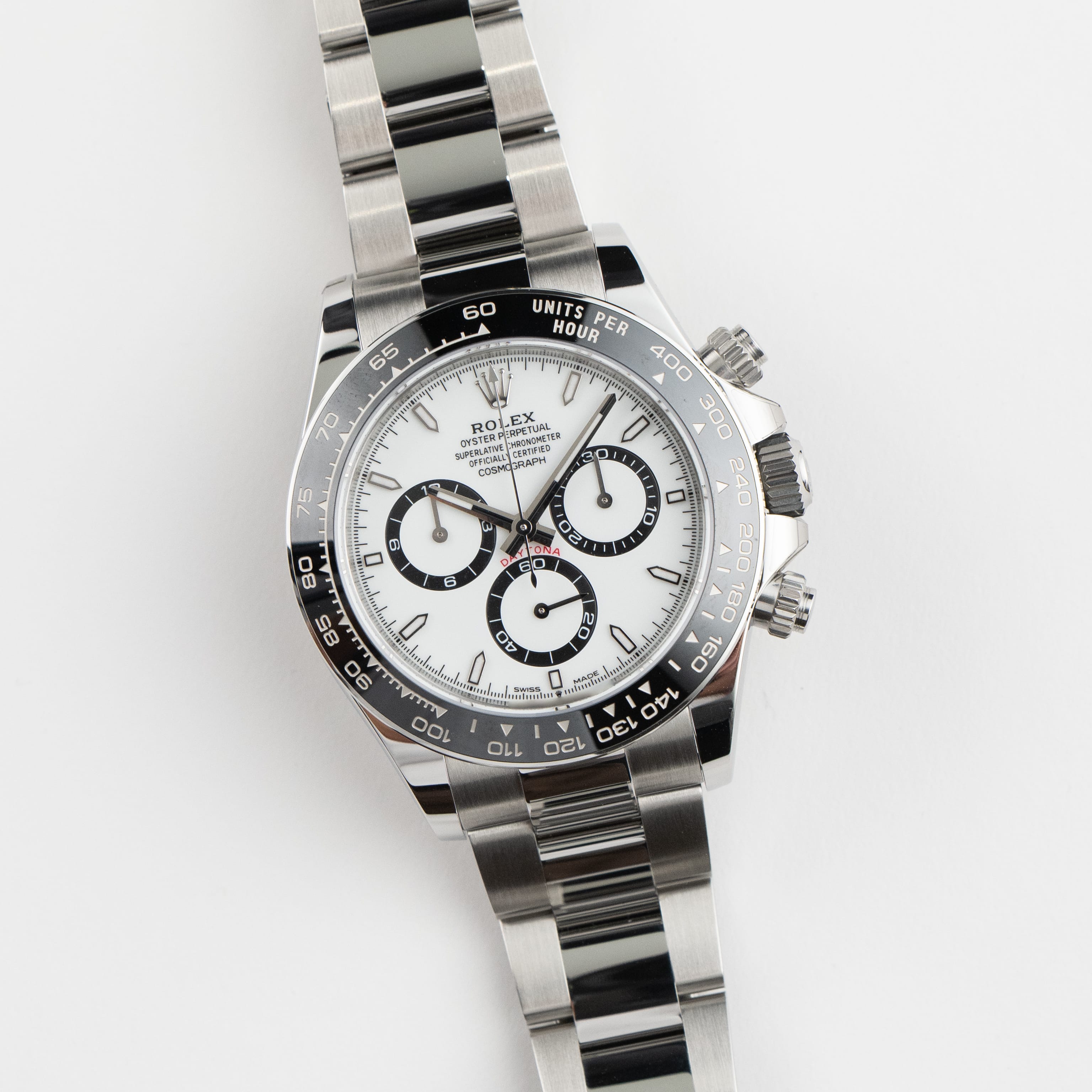 ［専用］ホワイトです Rolex Daytona 126500LN Stainless Steel White Panda Dial (2026