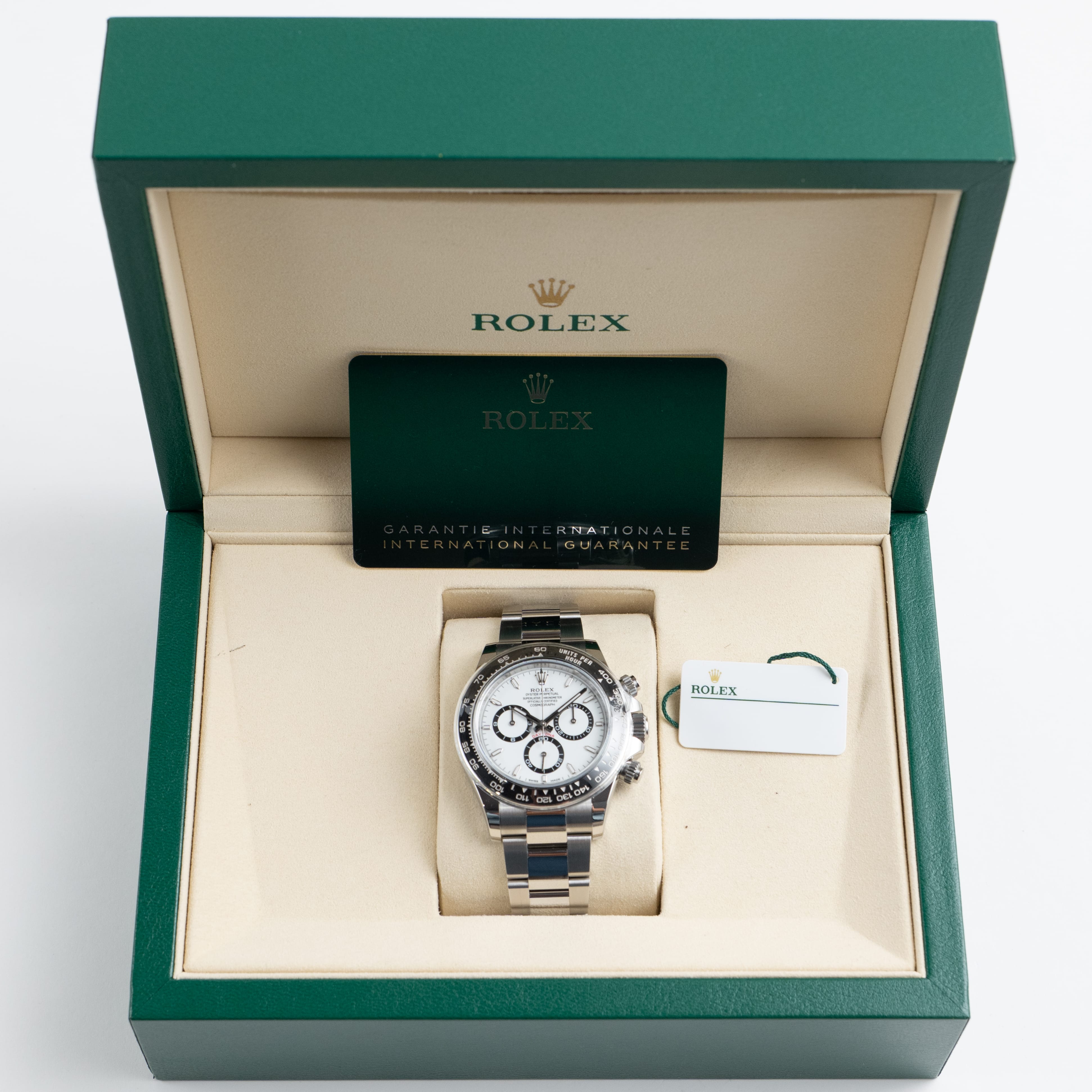 Rolex Daytona 126500LN Stainless Steel White Panda Dial (2026