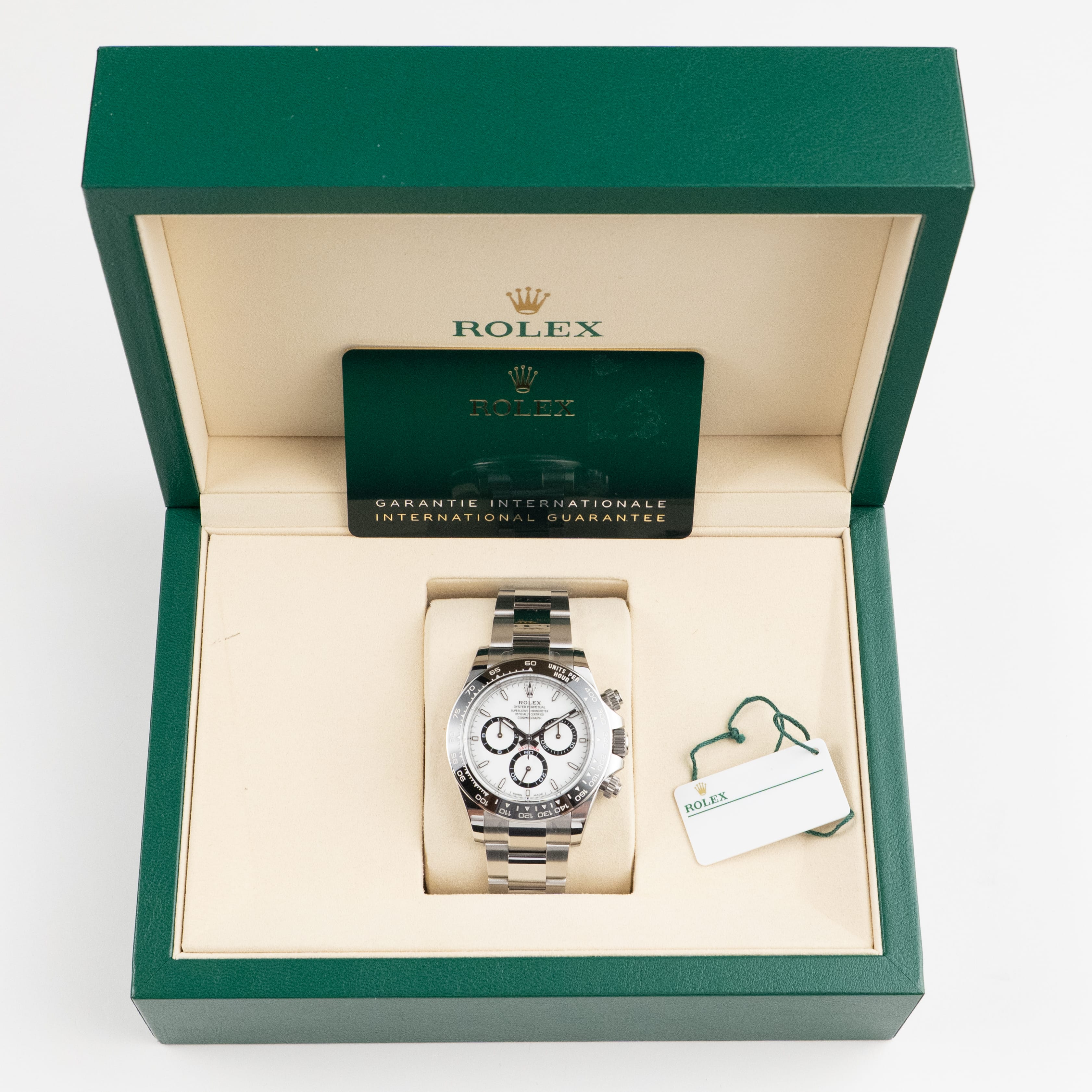 Rolex Daytona 126500LN Stainless Steel White Panda Dial (2026