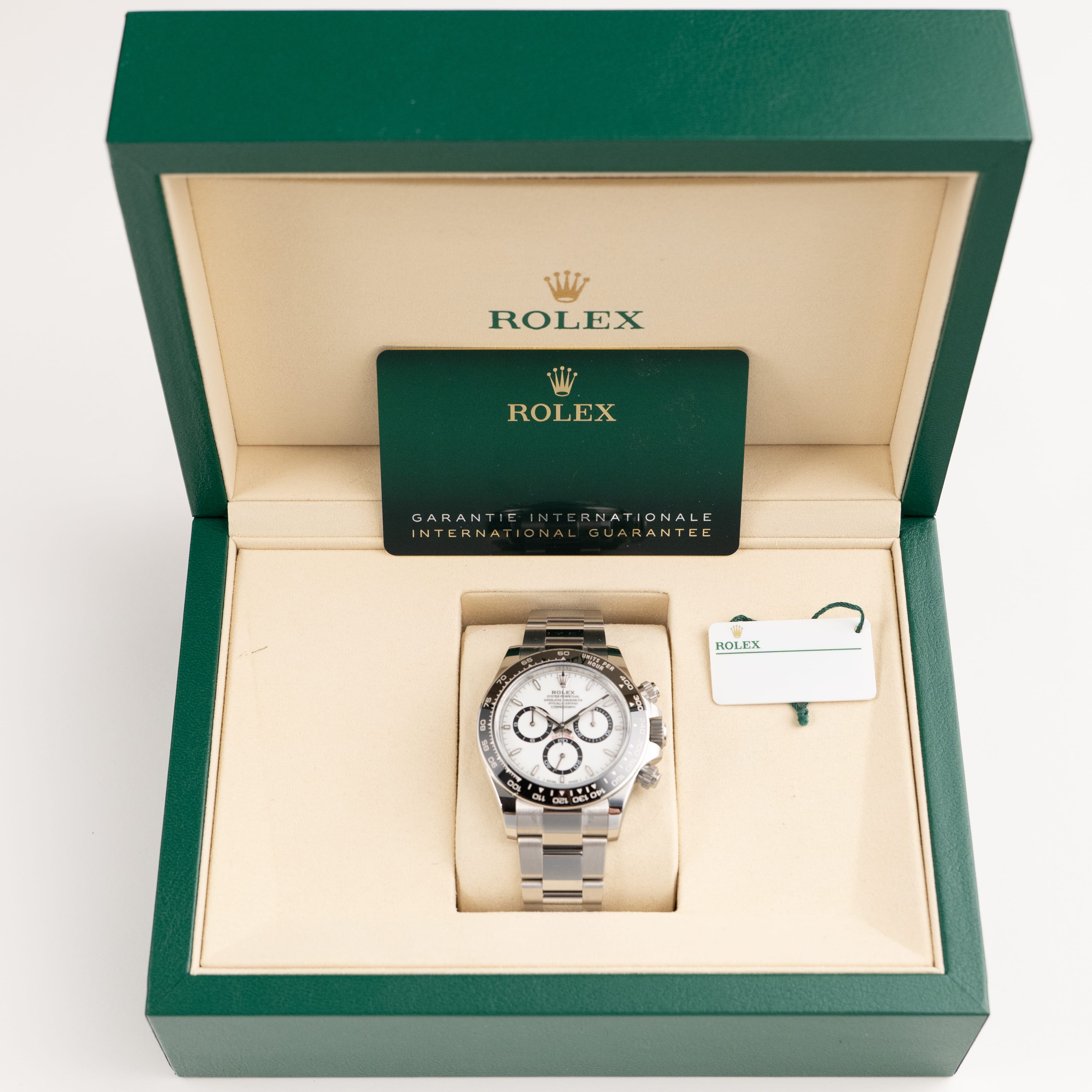 ponkool② Rolex Daytona 126500LN Stainless Steel White Panda Dial (2026