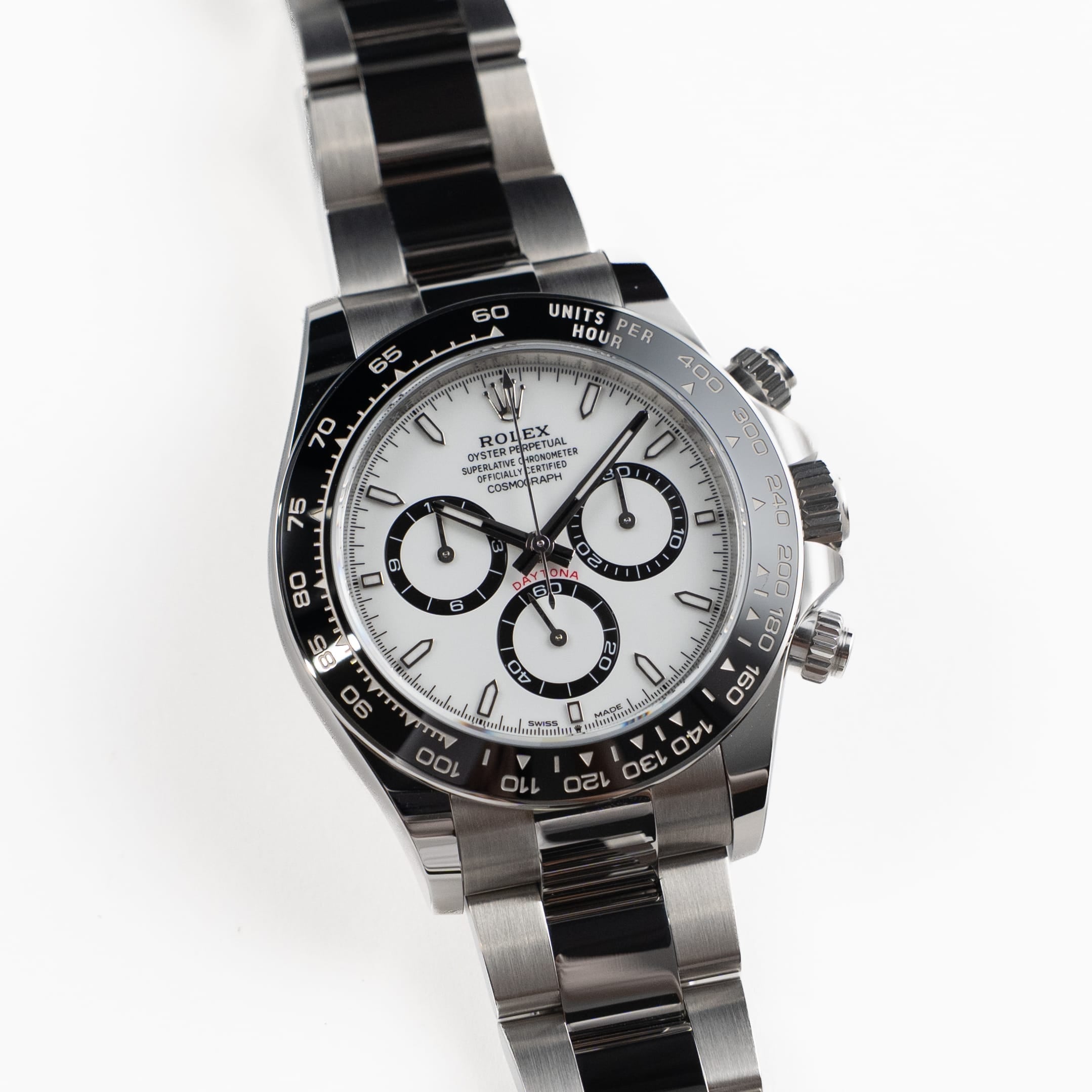 しろさんです。です。 Rolex Daytona 126500LN Stainless Steel White Panda Dial (2026