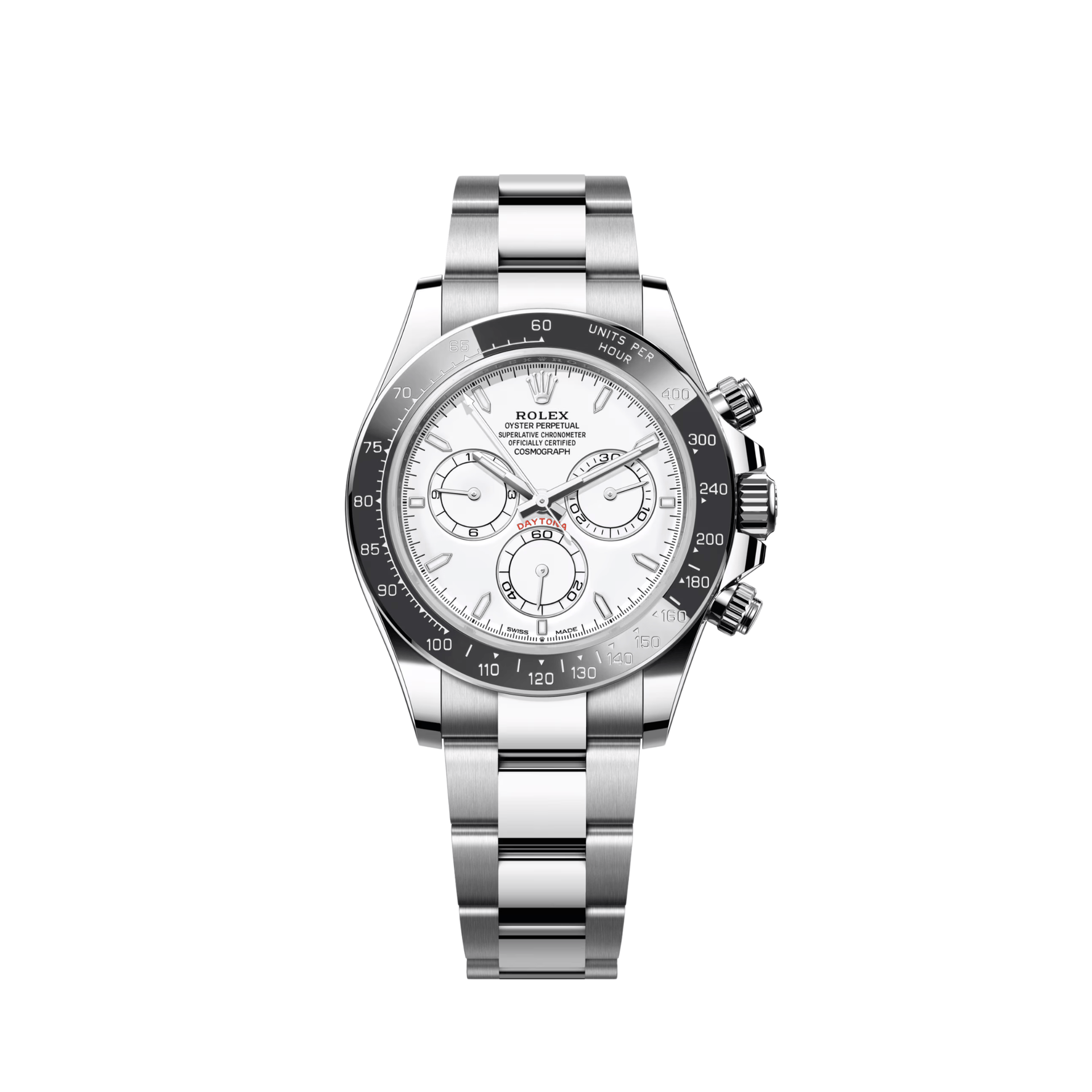 whitewalker　フレームとセパレータのみ Rolex Daytona 126502 Stainless Steel Platinum Rolesium White Grand