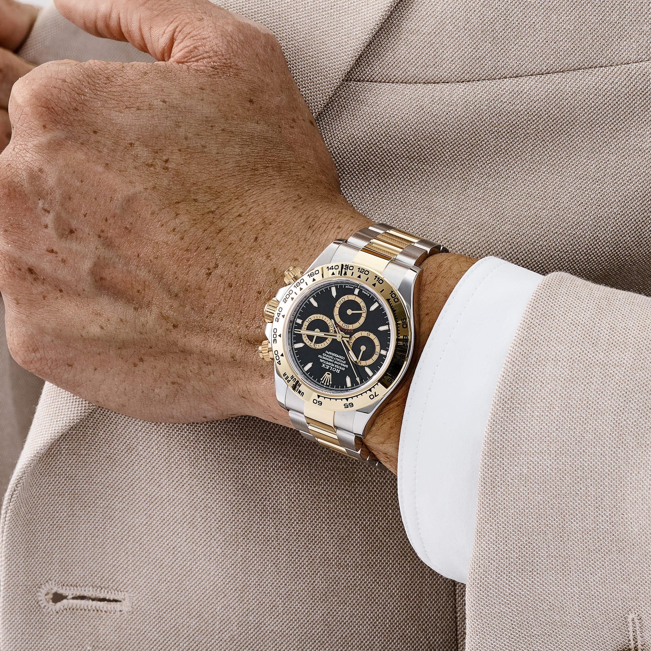 Rolex Daytona 126503 Stainless Steel Yellow Gold Black Dial (2025)