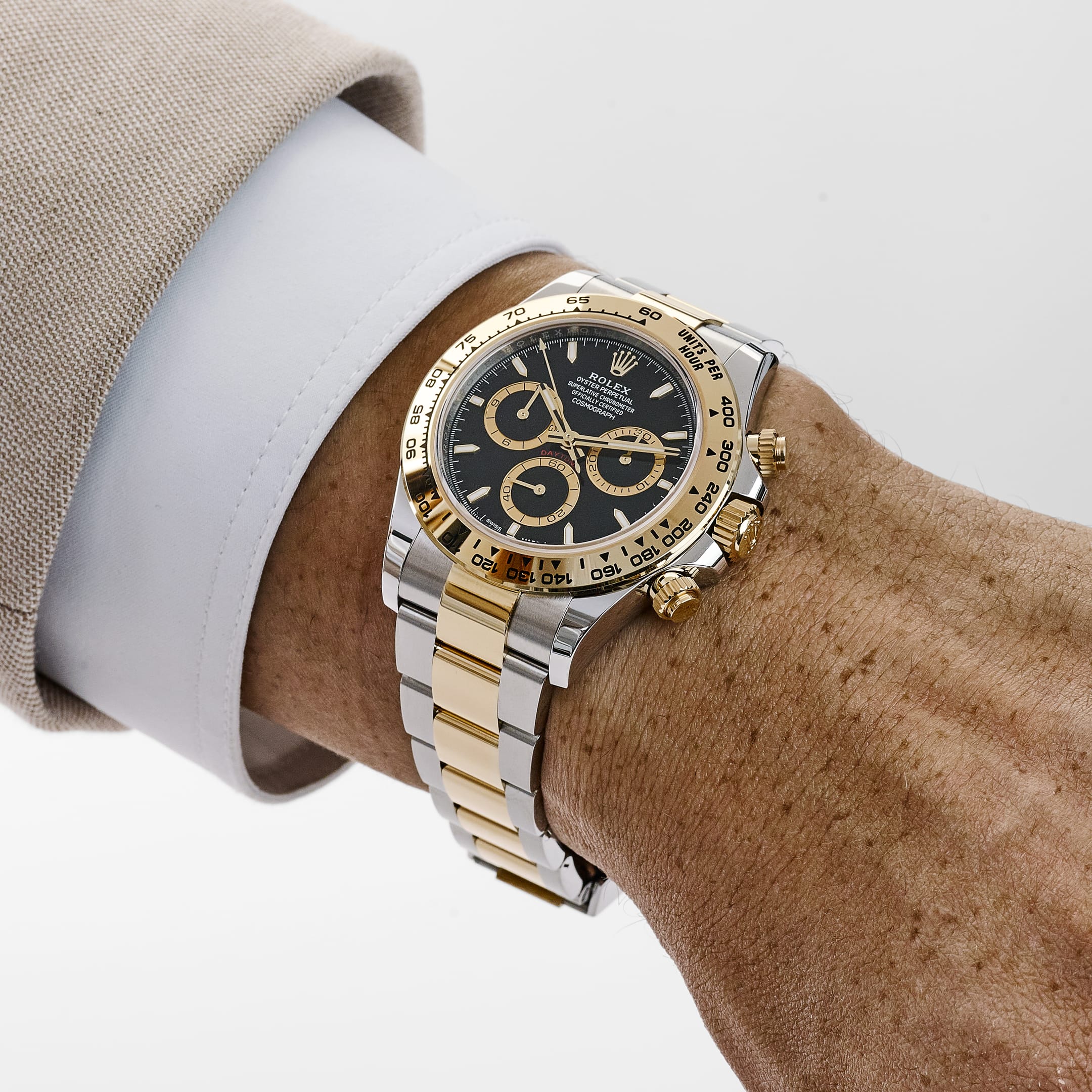 Rolex Daytona 126503 Stainless Steel Yellow Gold Black Dial (2025