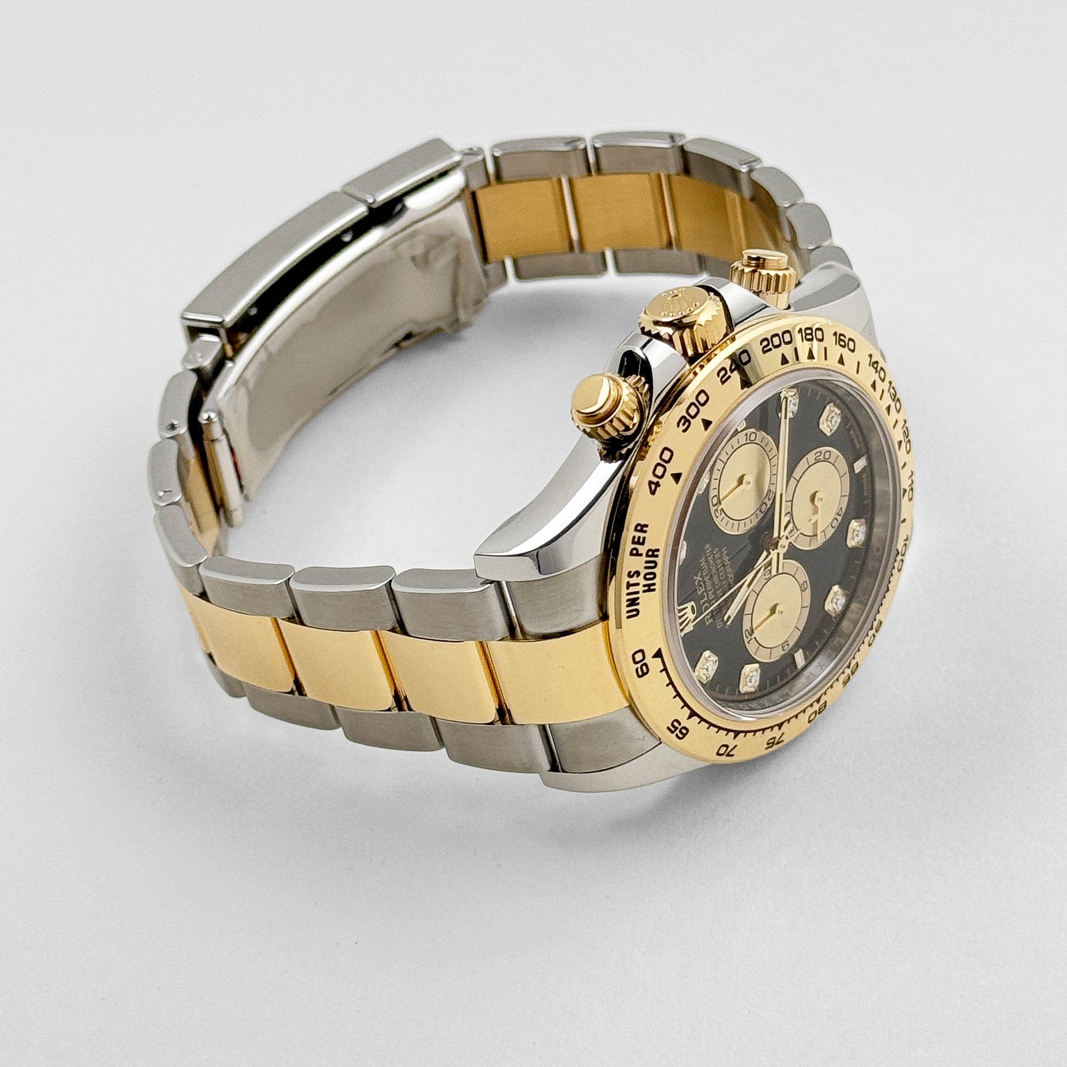 Rolex Daytona 126503 Stainless Steel Yellow Gold Black Diamond Dial (2024)