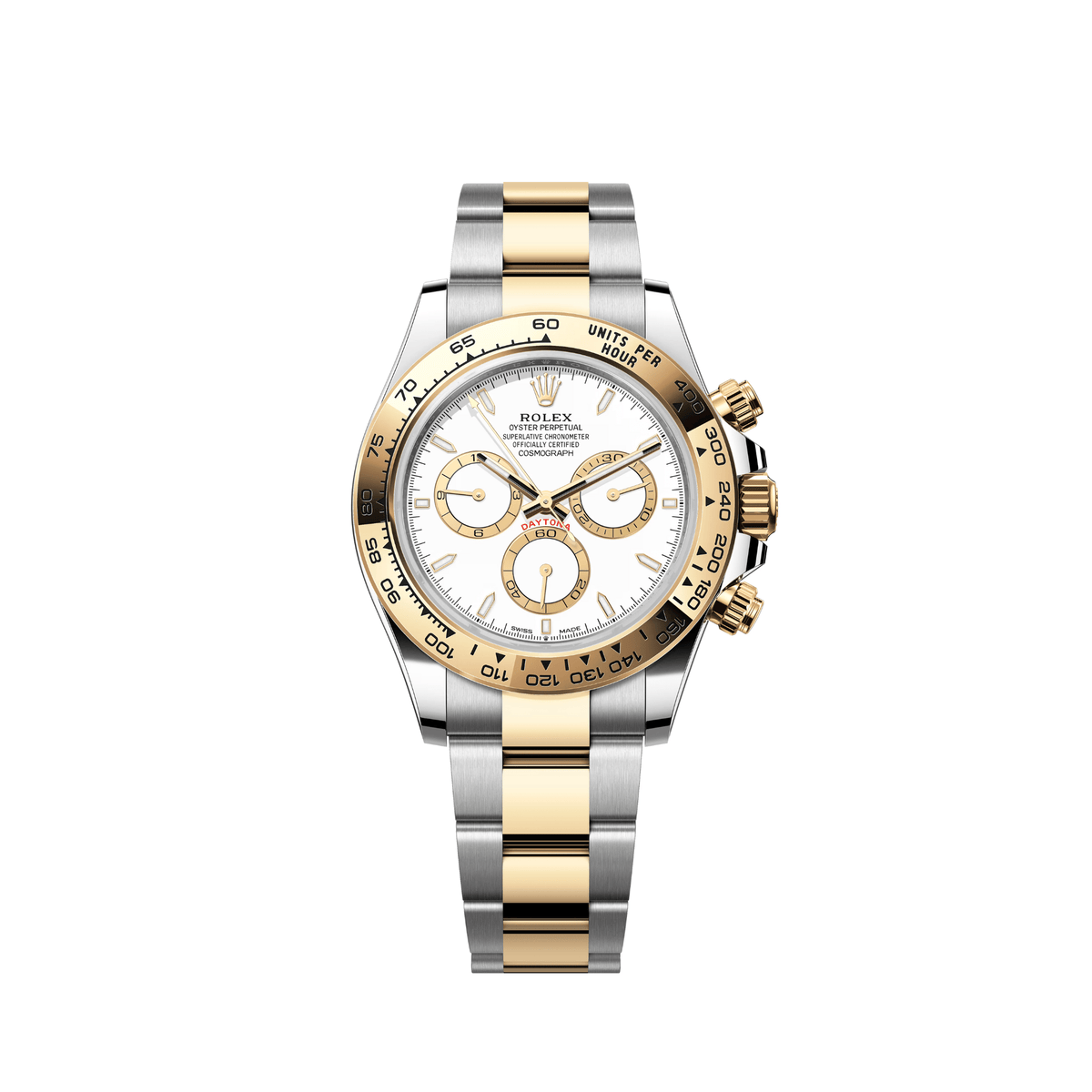 Rolex Daytona 126503 Yellow Gold Stainless Steel White Dial (2024