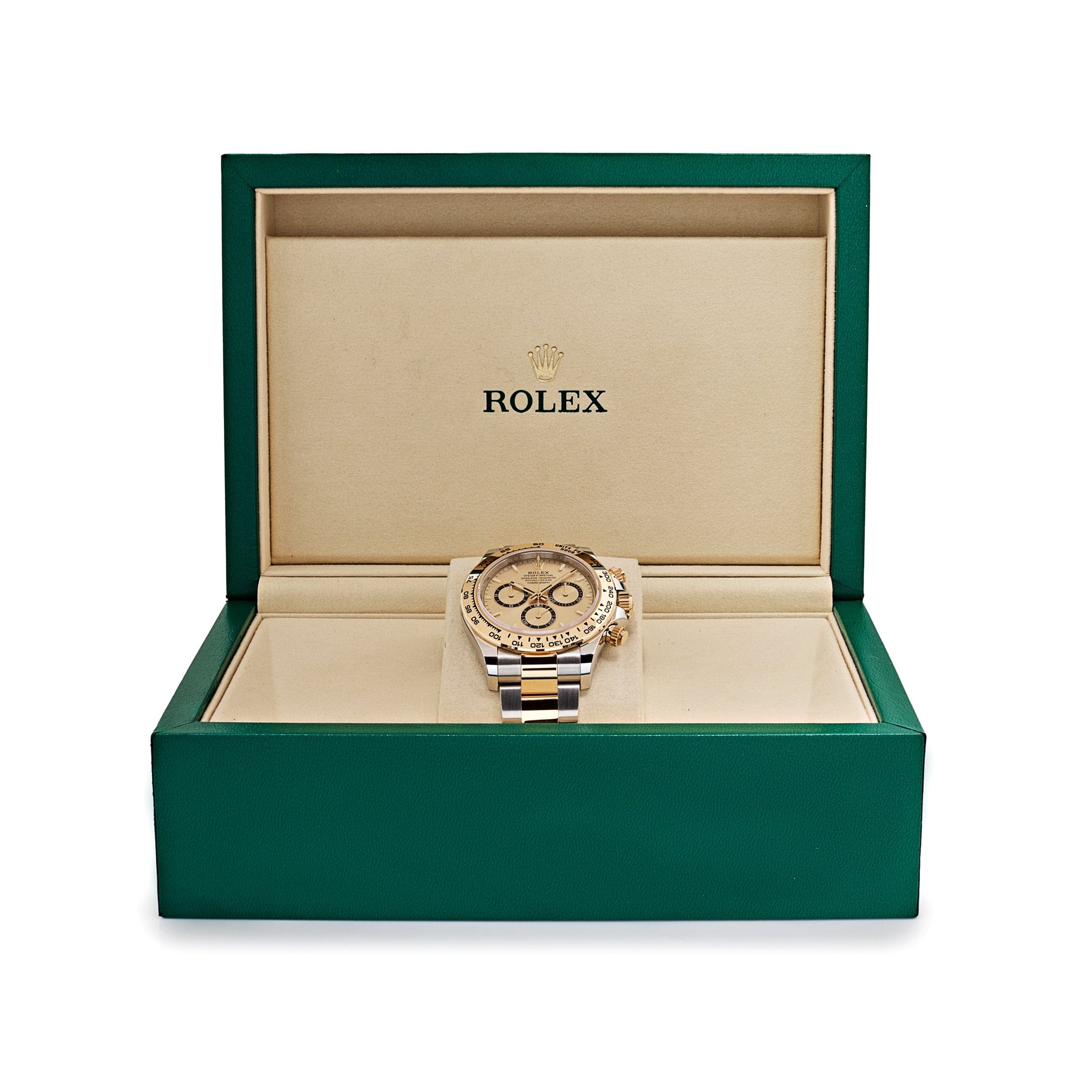 Rolex Daytona 126503 Yellow Gold Stainless Steel Golden Dial