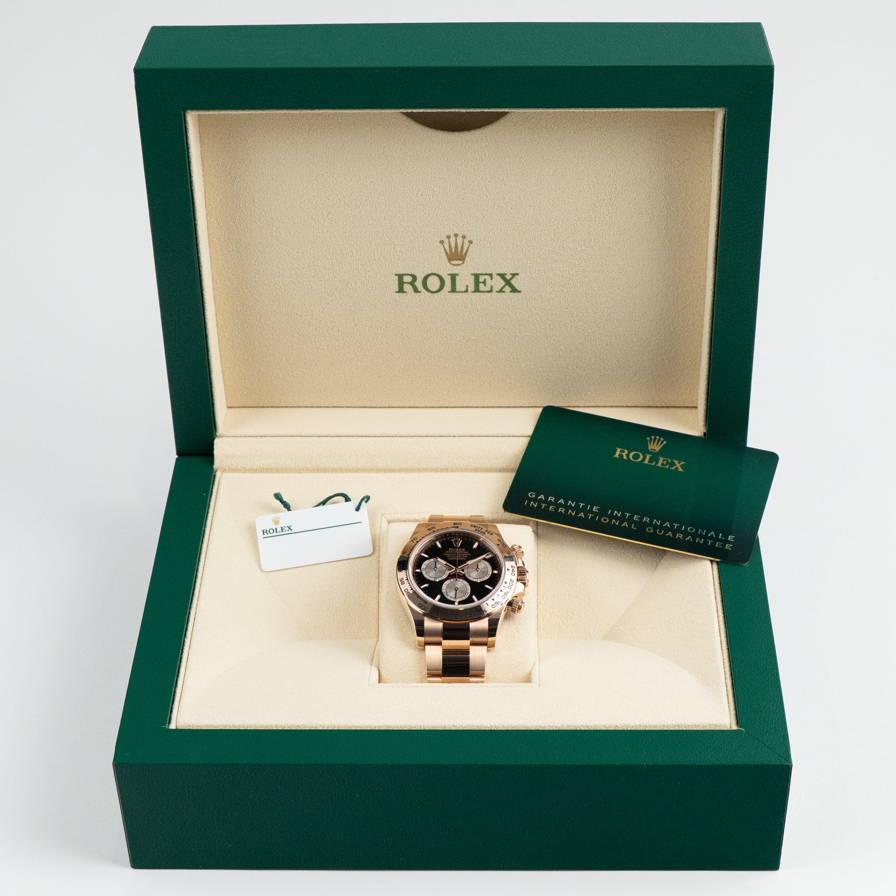 Rolex Daytona 126505 Rose Gold Bright Black Dial (2023)