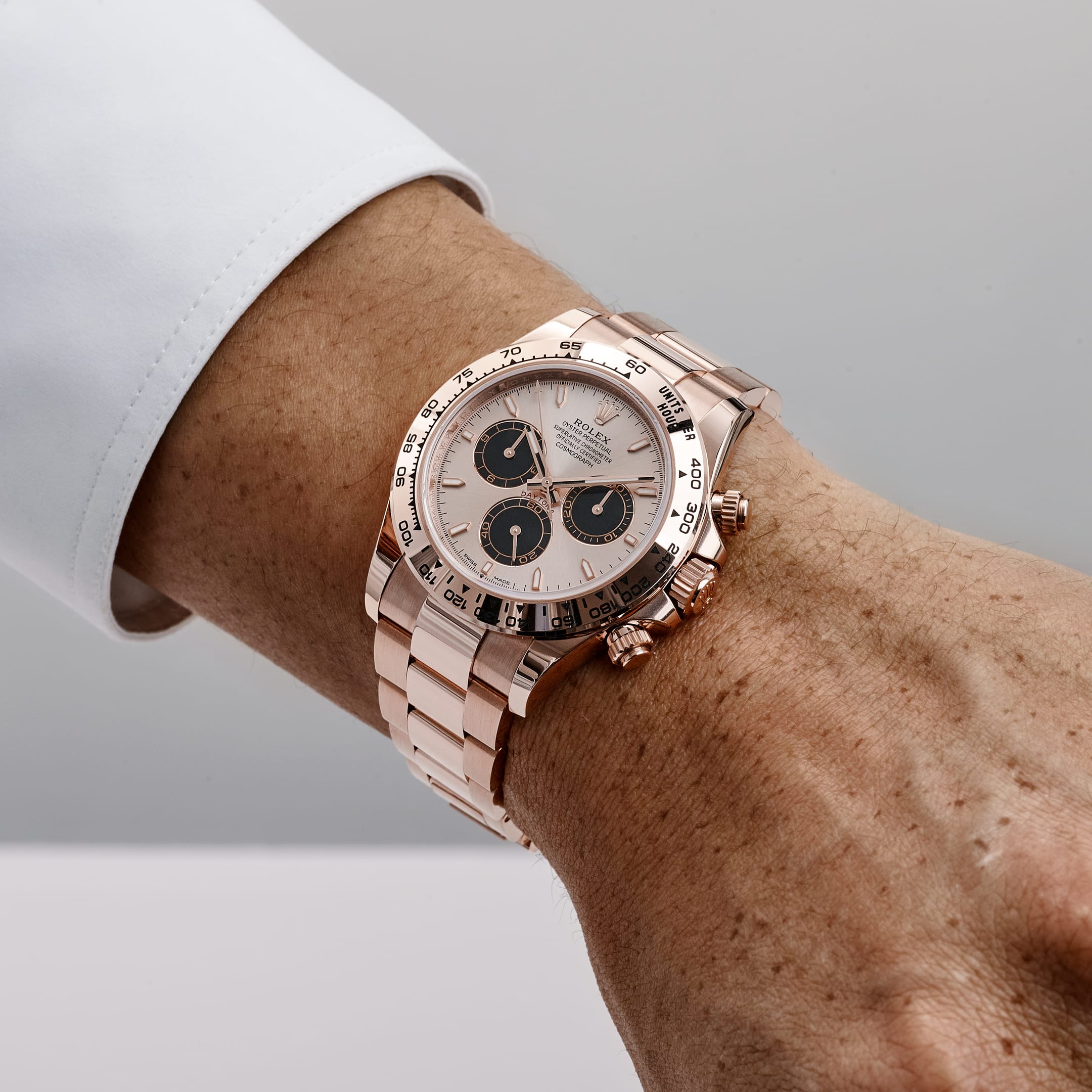 にょっす Rolex Daytona 126505 Rose Gold Sundust Dial (2025) – Wrist Aficionado