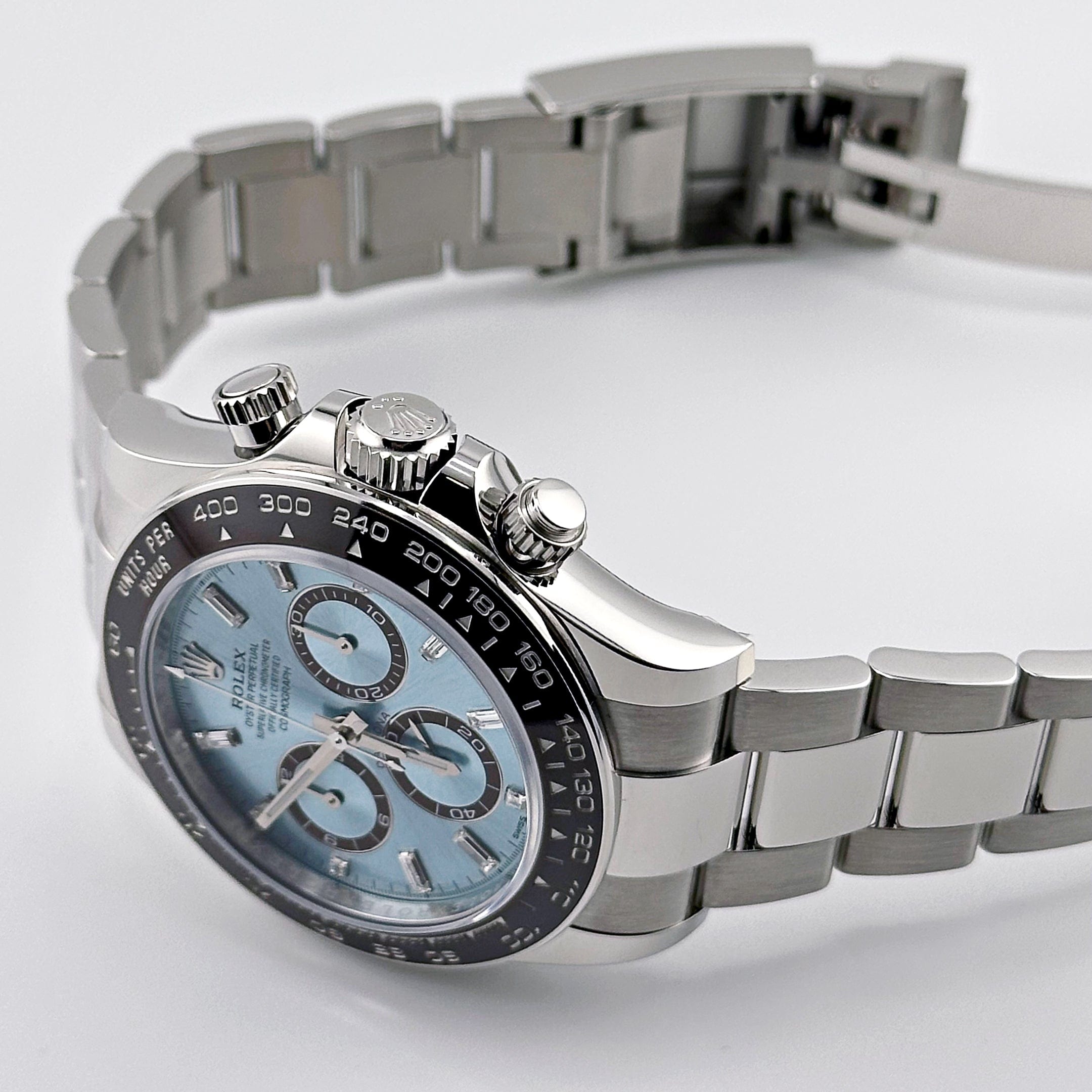 Rolex Daytona 126506 Platinum Ice Blue Baguette Dial (2024)