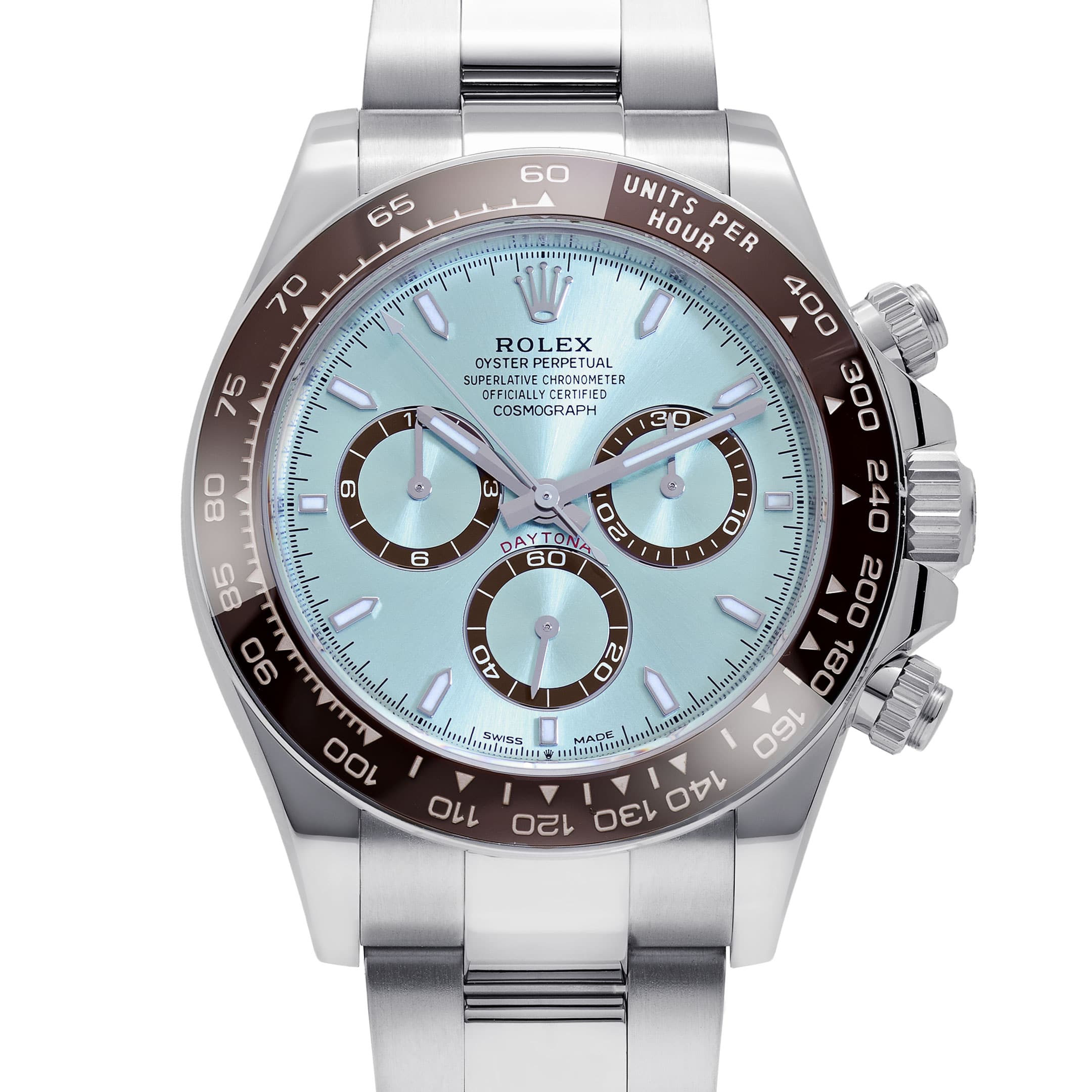 Rolex Daytona 126506 Platinum Ice Blue Diamond Baguette Dial (2026)