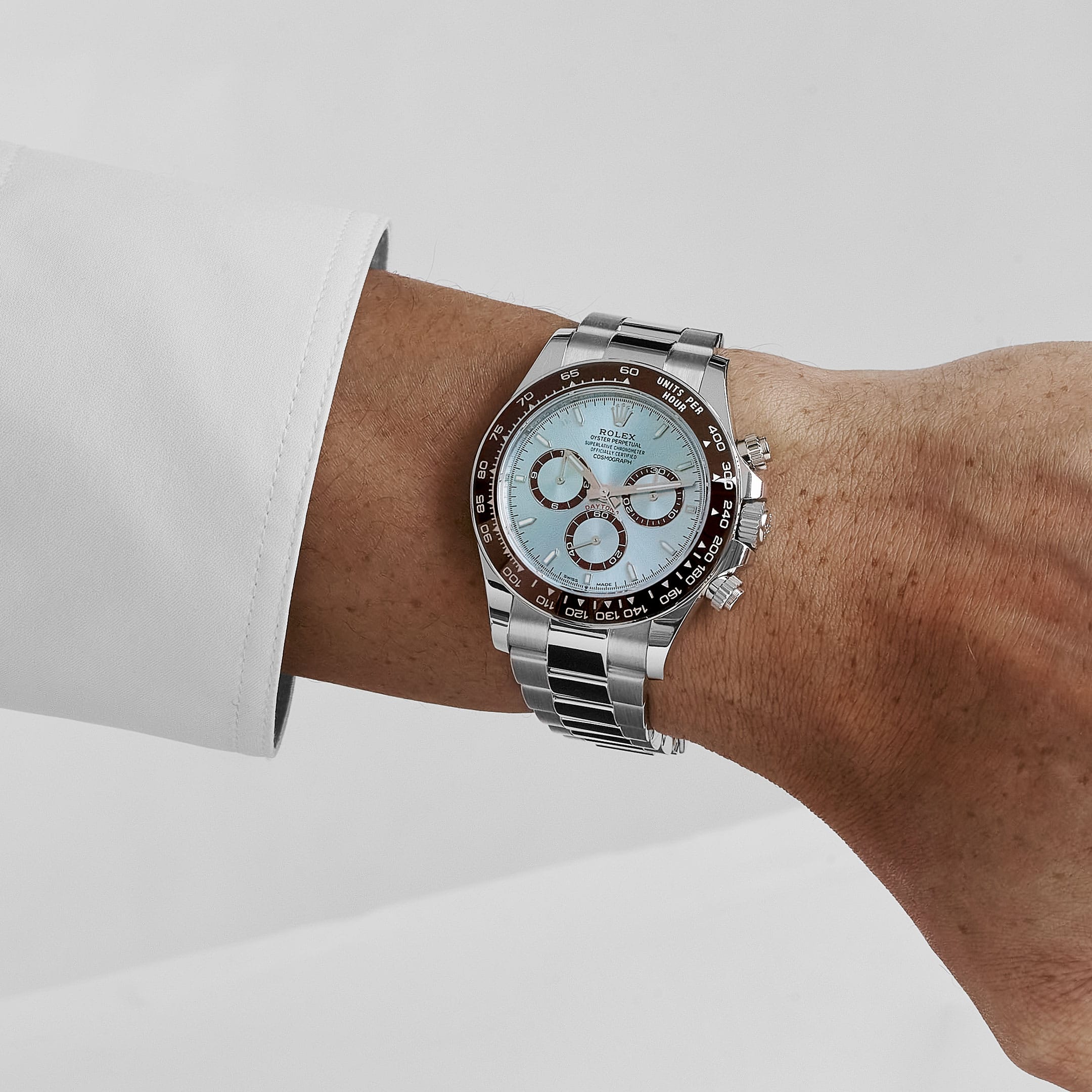 Rolex Daytona 126506 Platinum Ice Blue Diamond Baguette Dial (2026)