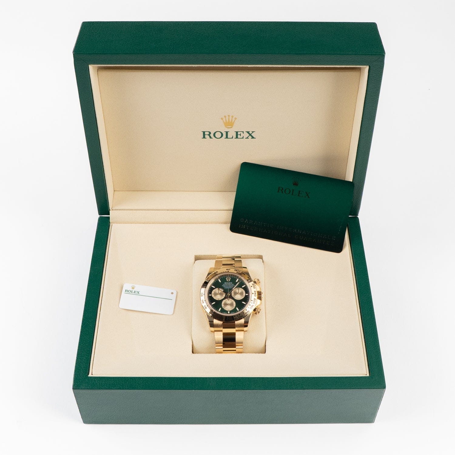 Rolex Daytona 126508 'John Mayer 2.0' Yellow Gold Bright Green and Golden Dial (2025)