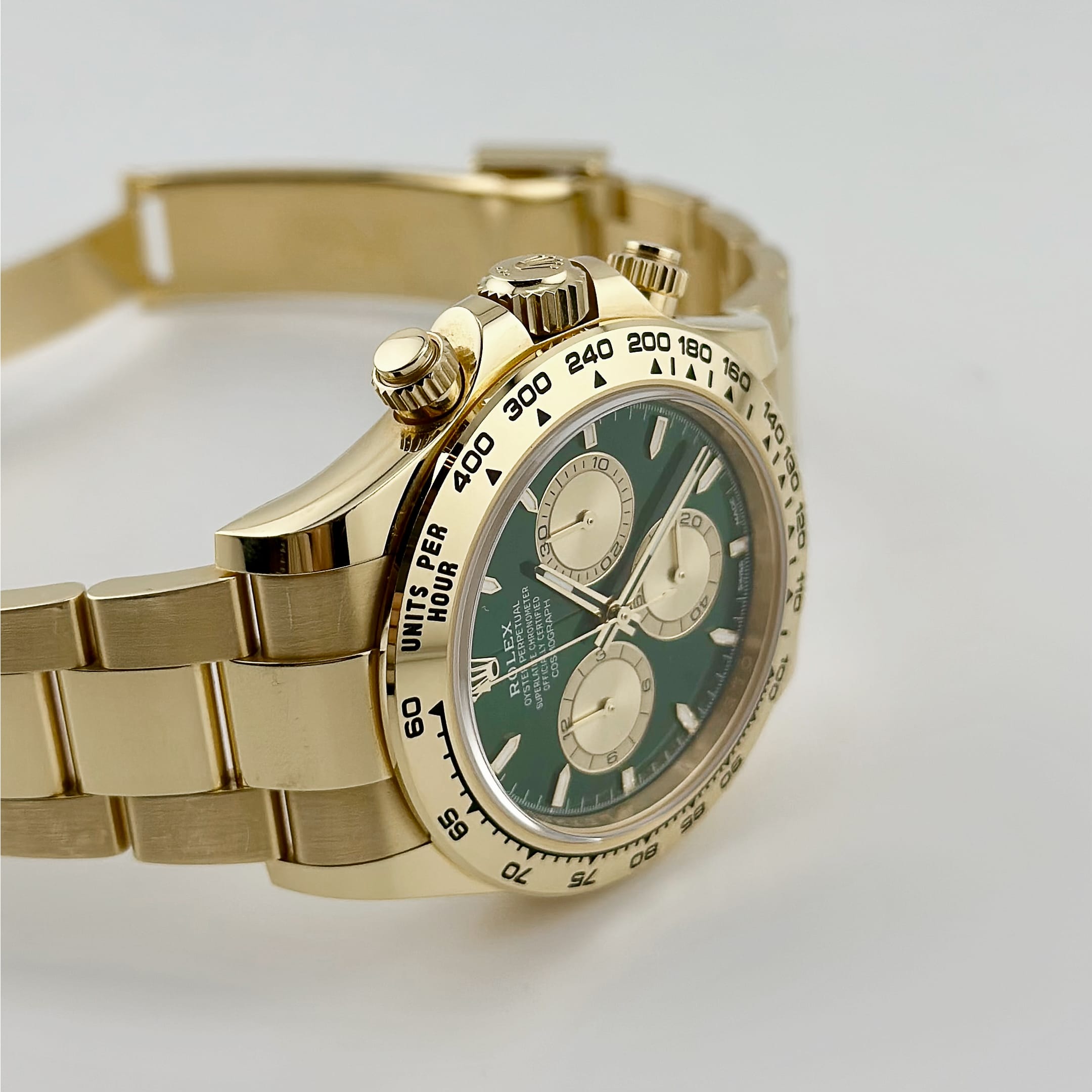 Rolex Daytona 126508 'John Mayer 2.0' Yellow Gold Bright Green and Golden Dial (2025)
