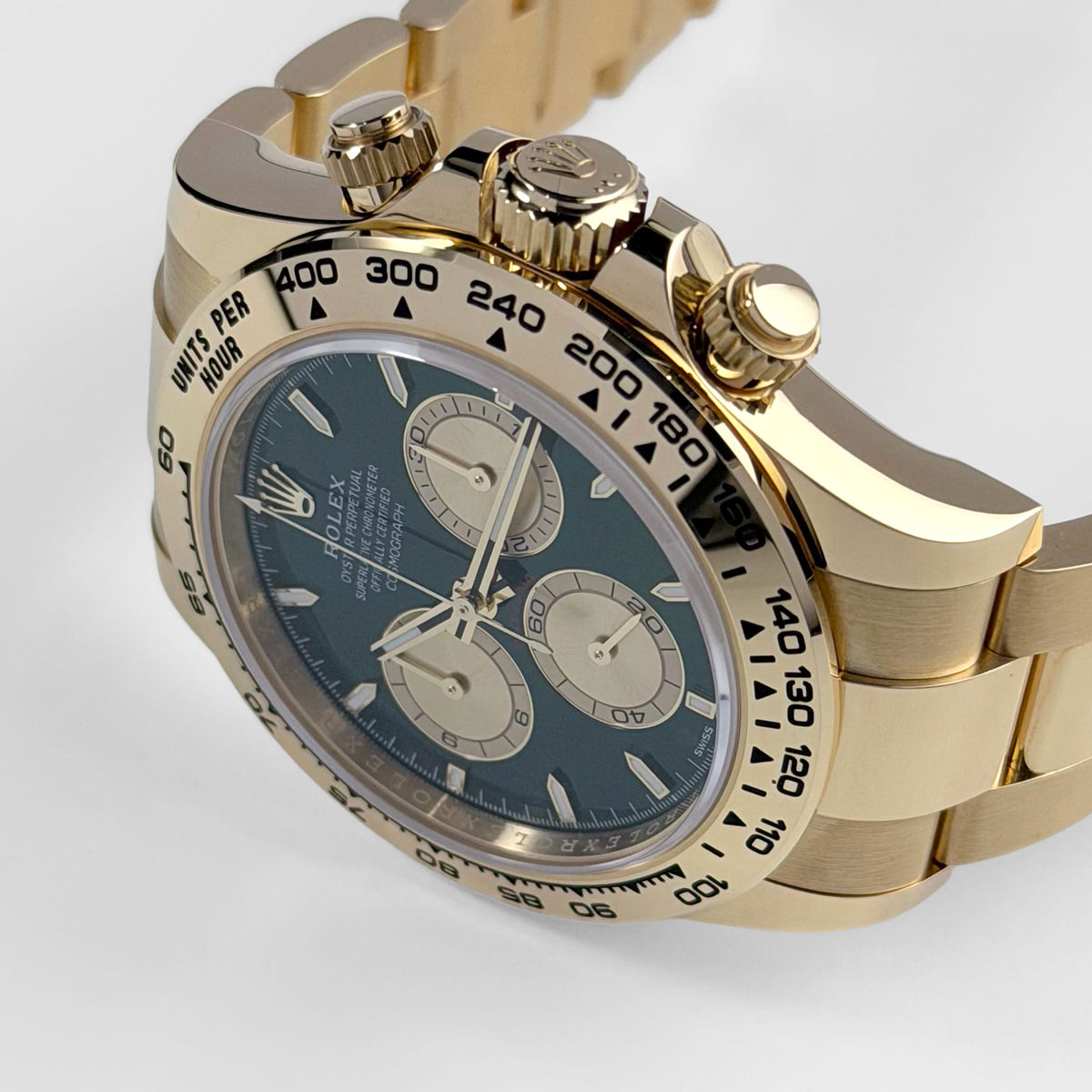 Rolex Daytona 126508 'John Mayer 2.0' Yellow Gold Bright Green and Golden Dial (2026)