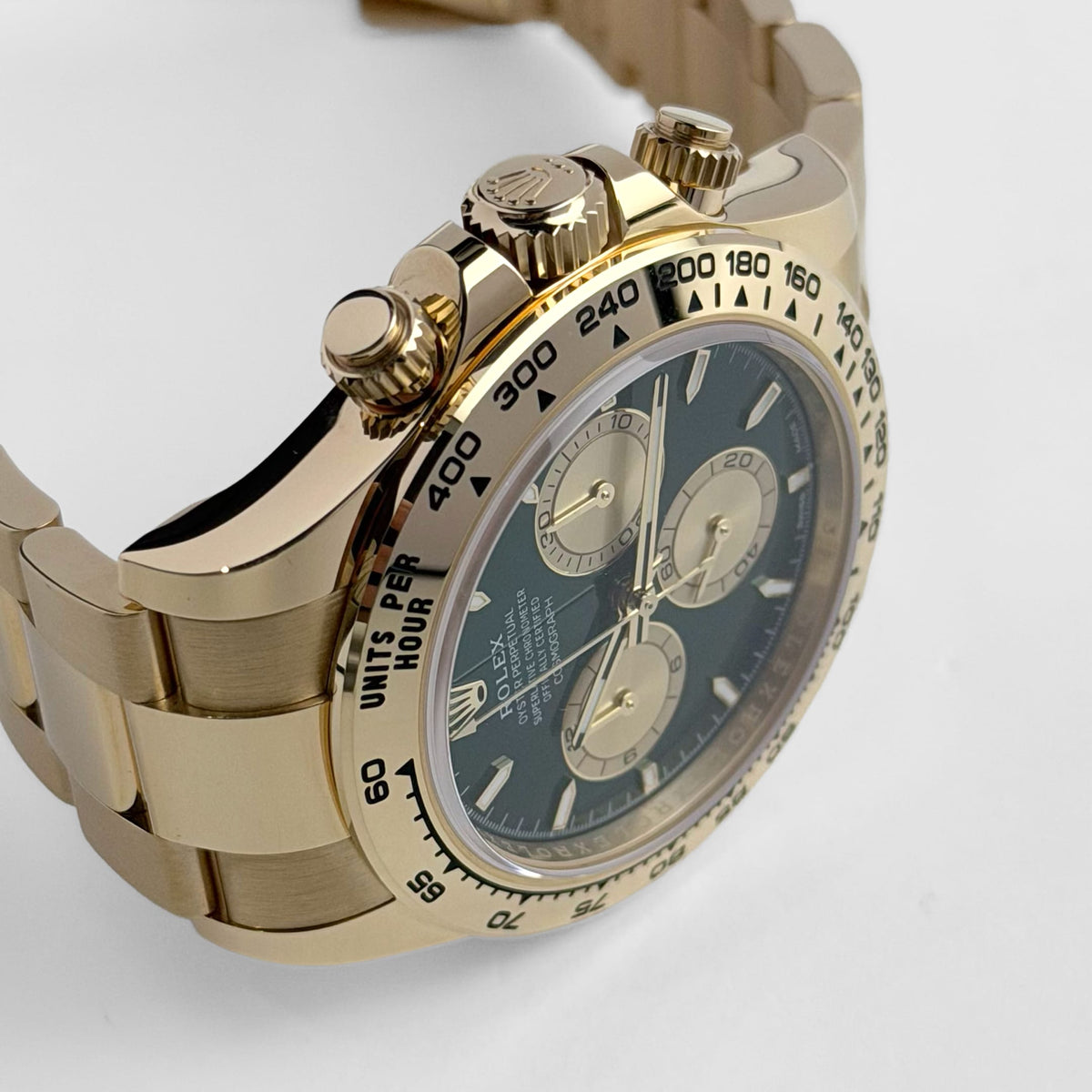 Rolex Daytona 126508 'John Mayer 2.0' Yellow Gold Bright Green and Golden Dial (2026)