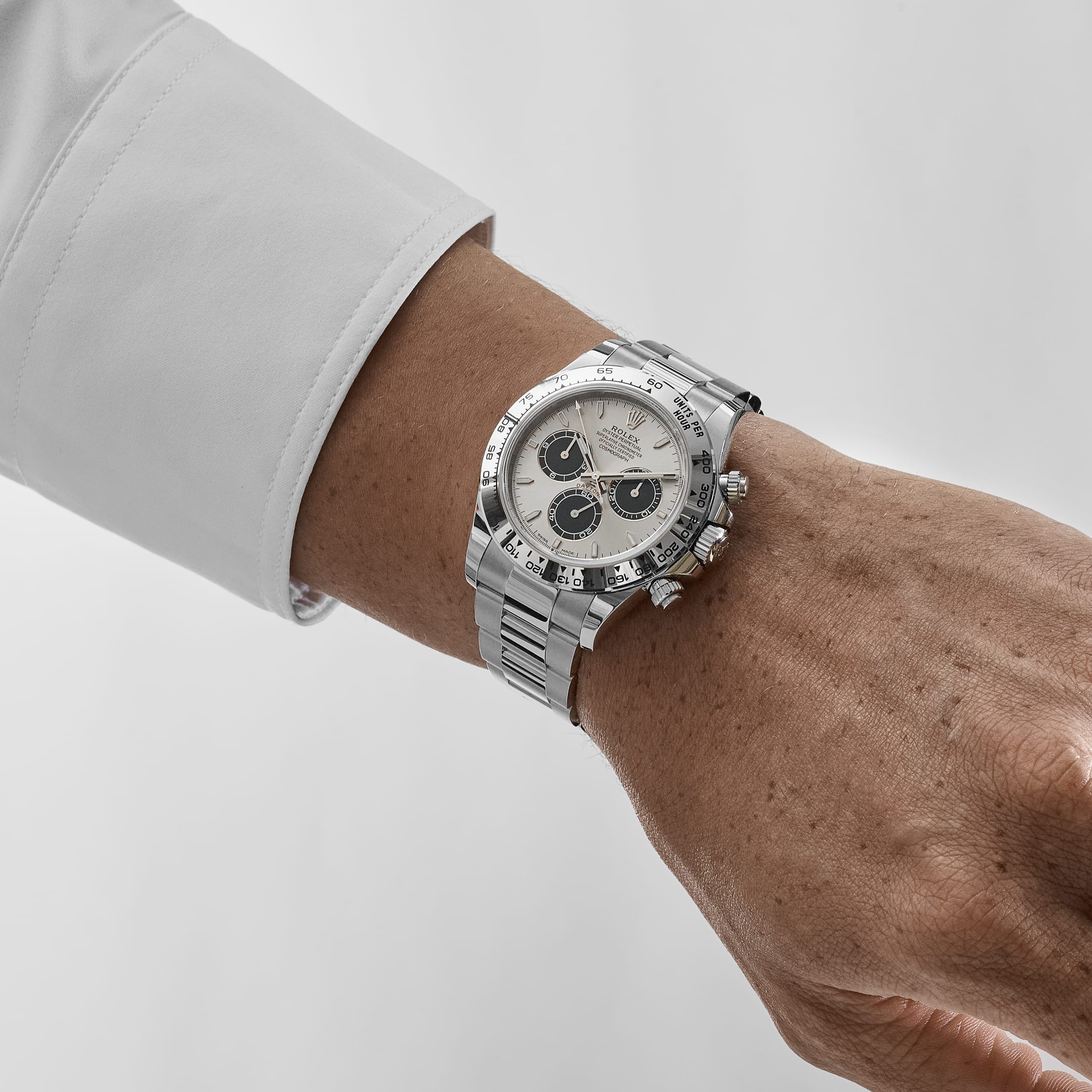 Rolex Daytona 126509 'Ghost' White Gold Silver Dial (2026) – Wrist