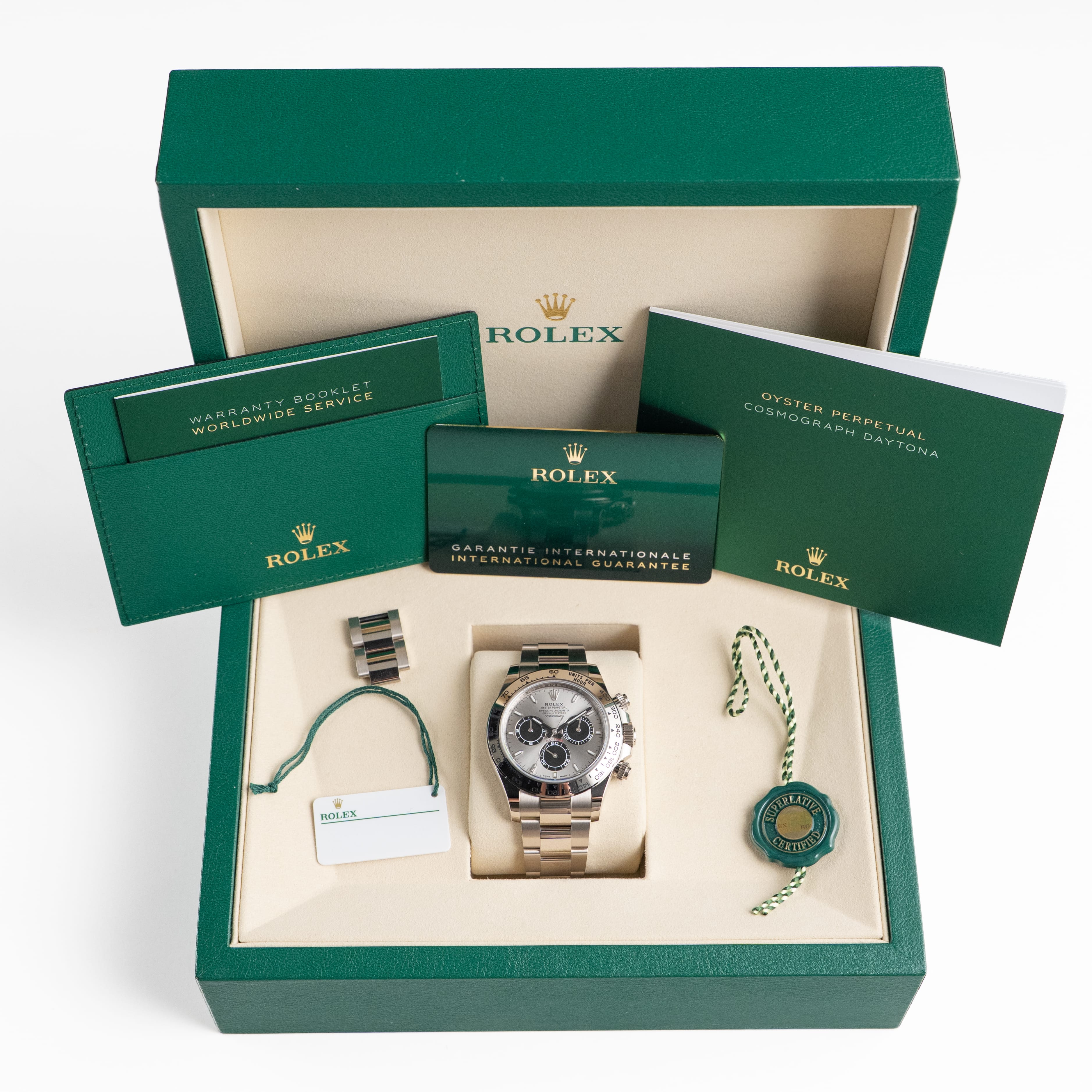 Rolex Daytona 126509 'Ghost' White Gold Silver Dial (2026) – Wrist