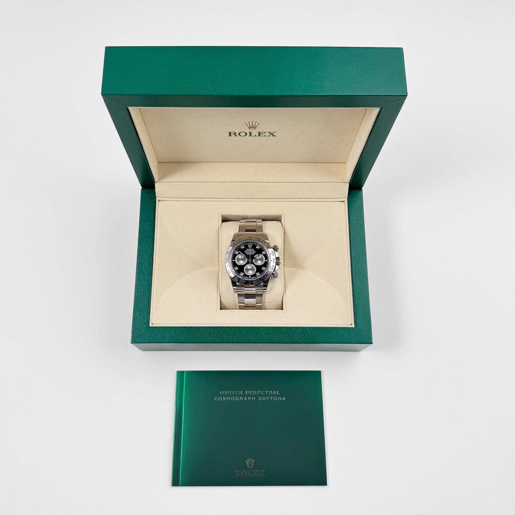 Rolex Daytona 126509 White Gold Black Diamond Dial (2024)