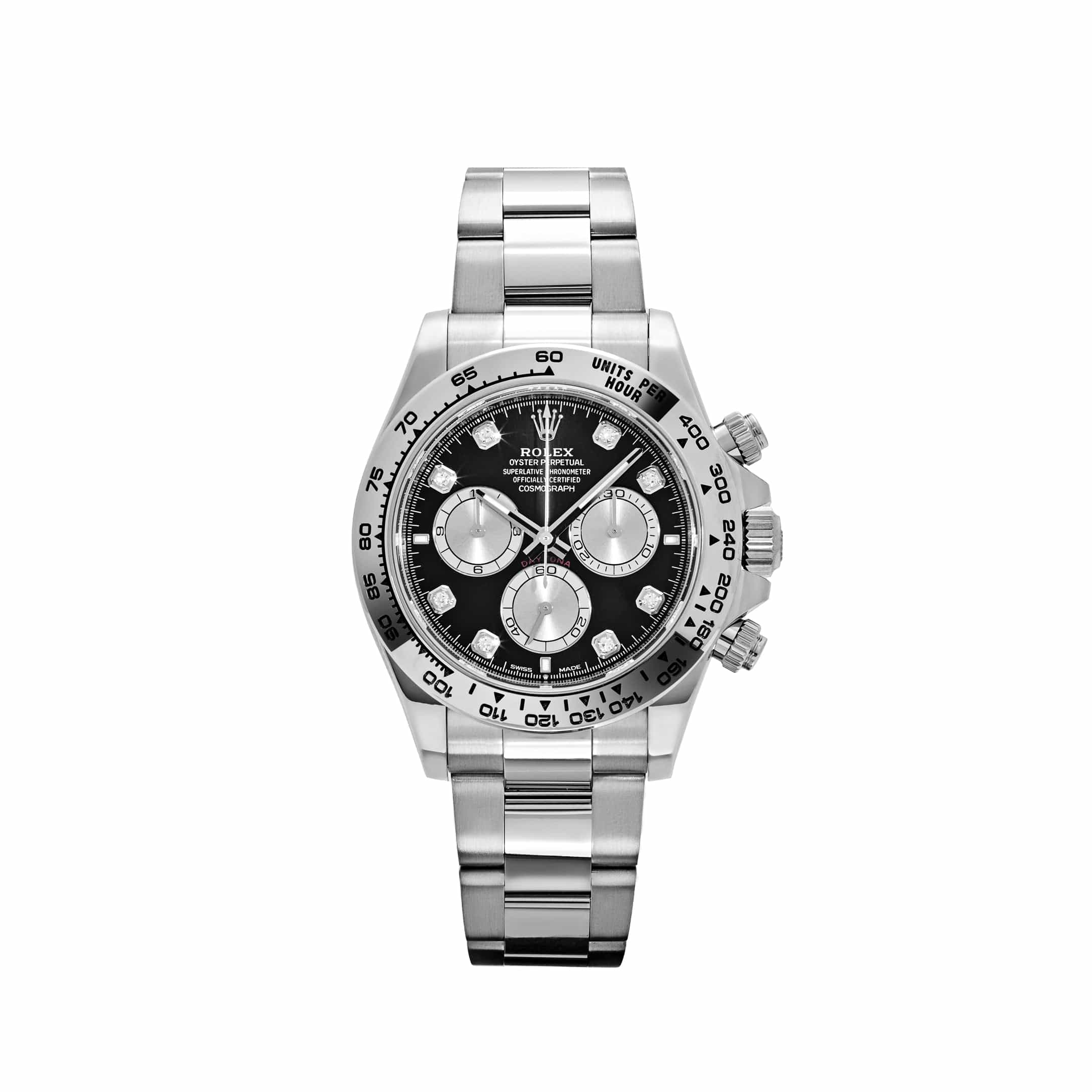 Rolex Daytona 126509 White Gold Black Diamond Dial (2024) – Wrist