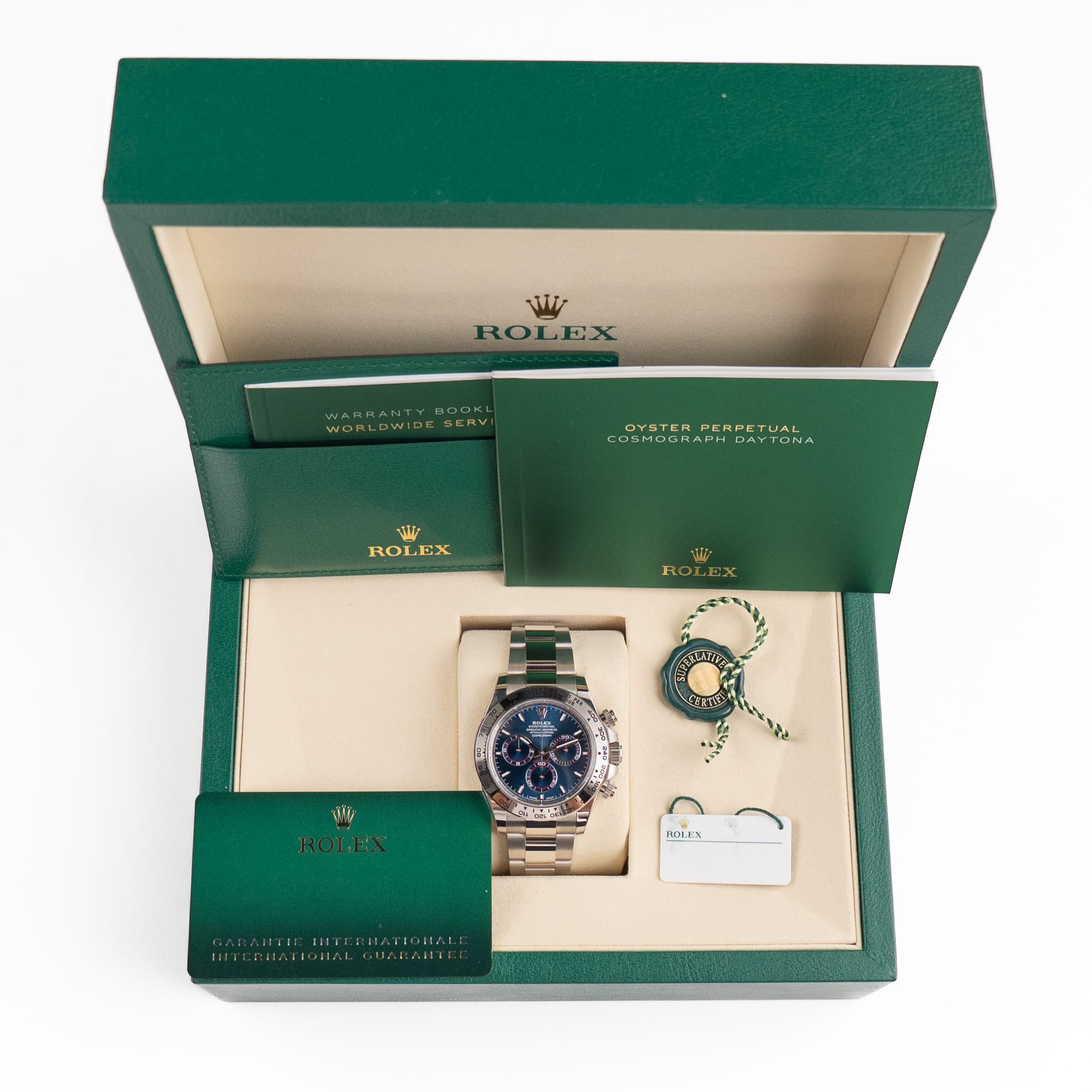 Rolex Daytona 126509 White Gold Bright Blue Dial (2026)