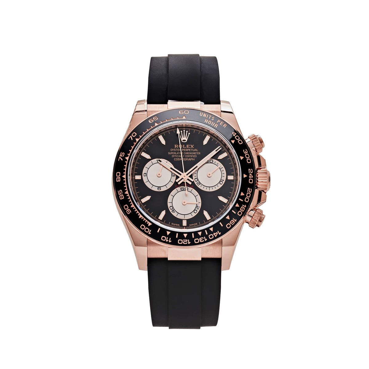 Rolex Daytona 126515LN Rose Gold Bright Black and Sundust Dial (2024)