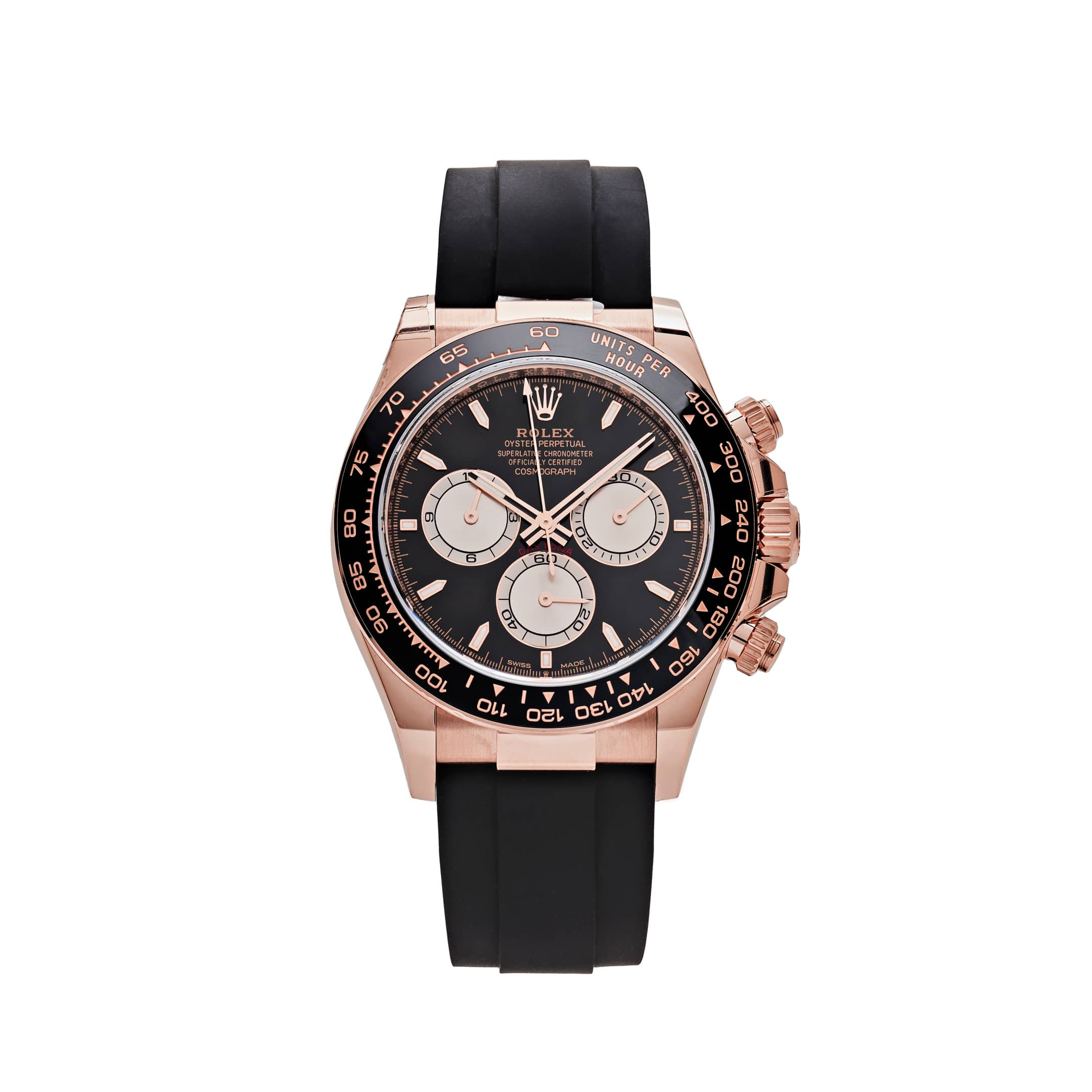 Rolex Daytona 126515LN Rose Gold Bright Black and Sundust Dial (2024)