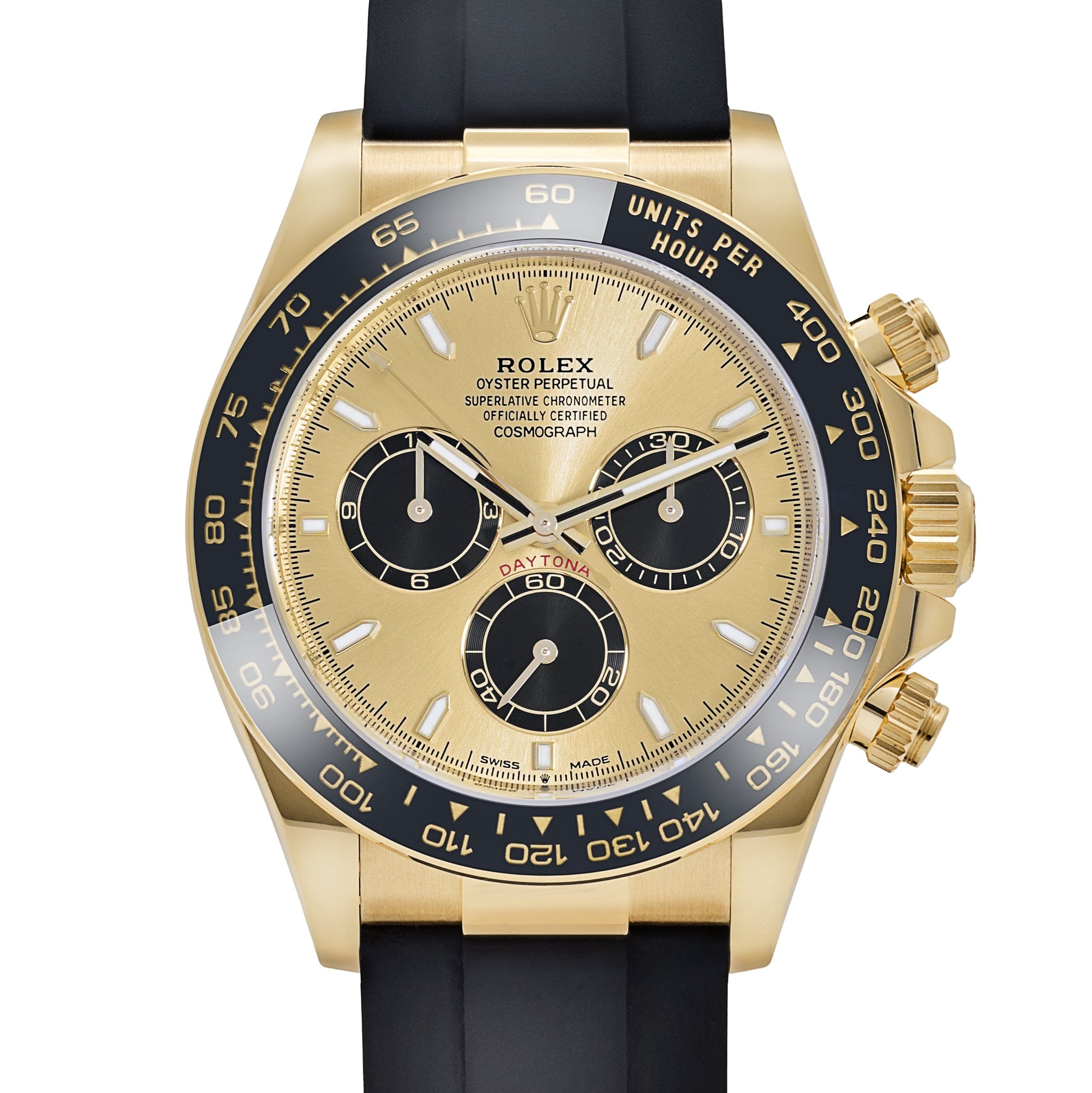 Rolex Daytona 126518LN 'Pikachu' Yellow Gold Champagne Black Dial (2024)