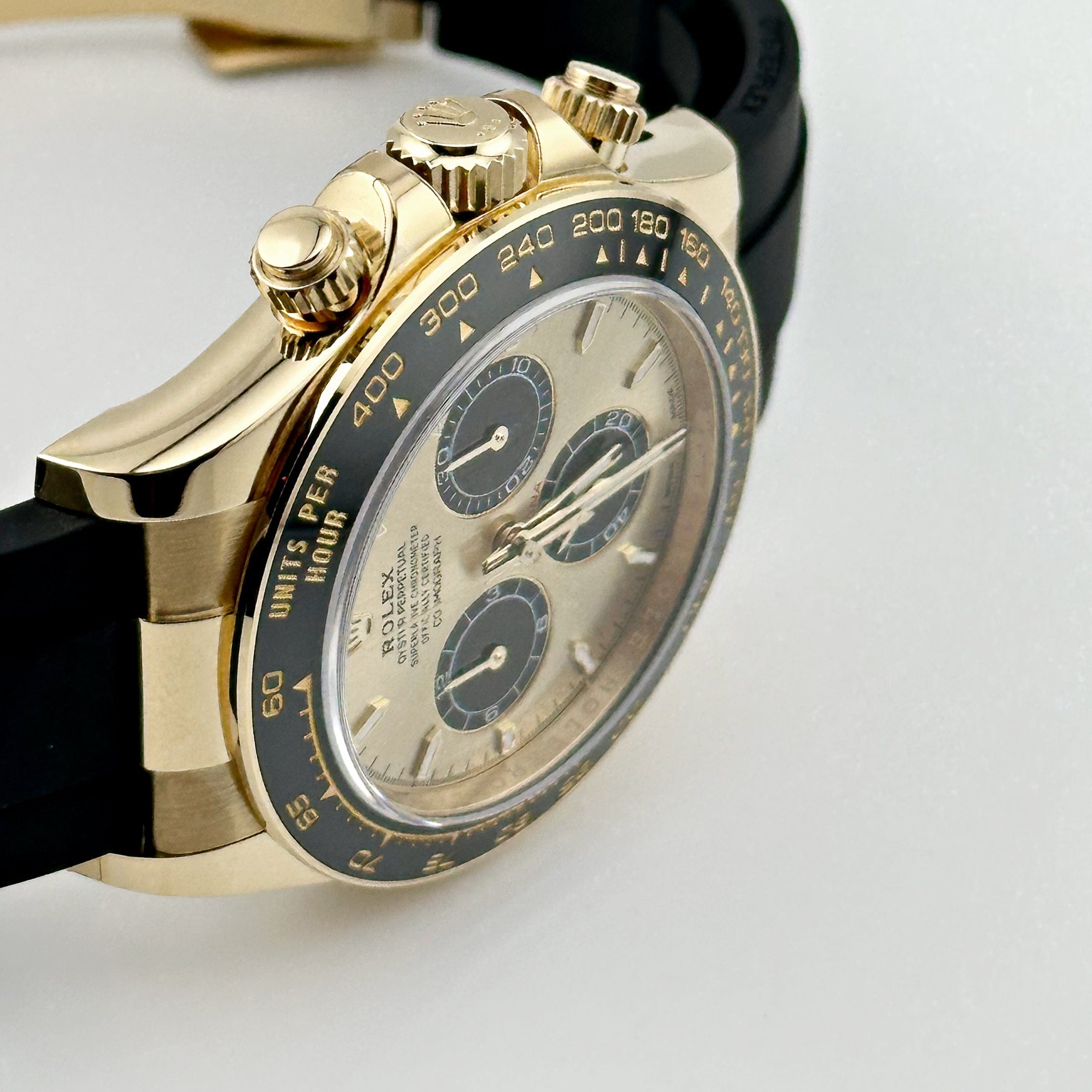 Rolex Daytona 126518LN Yellow Gold Champagne Black Dial (2024)