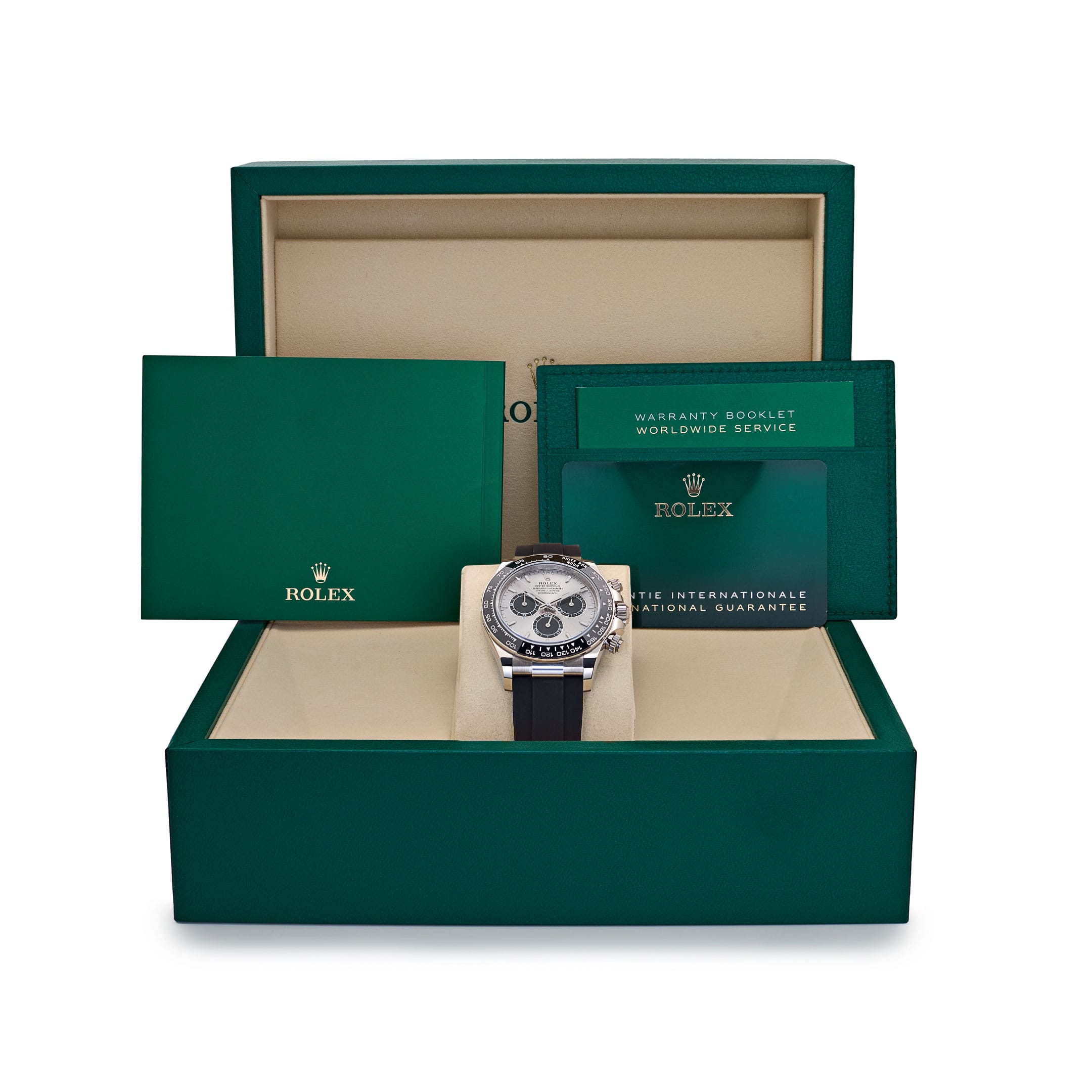 【クロミちゃん】ROLEX デイデイト・デイトナ空箱 Rolex Daytona 126519LN 'Ghost' White Gold Steel and Bright Black