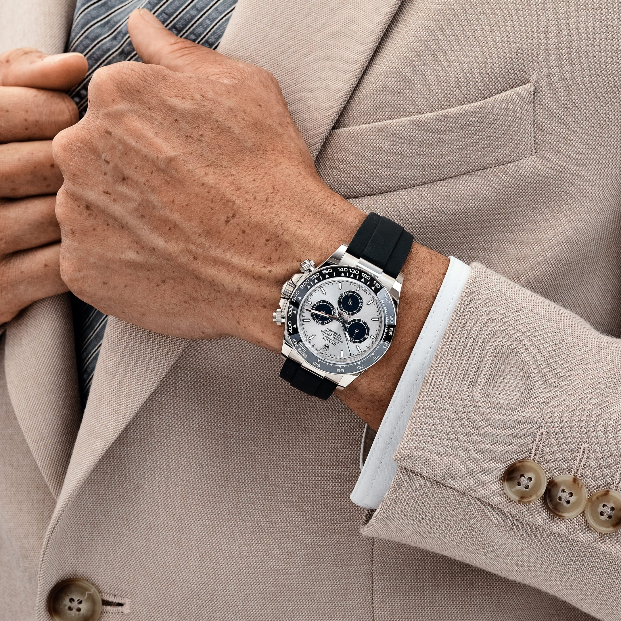 Rolex Daytona 126519LN 'Ghost' White Gold Steel and Bright Black Dial (2026)