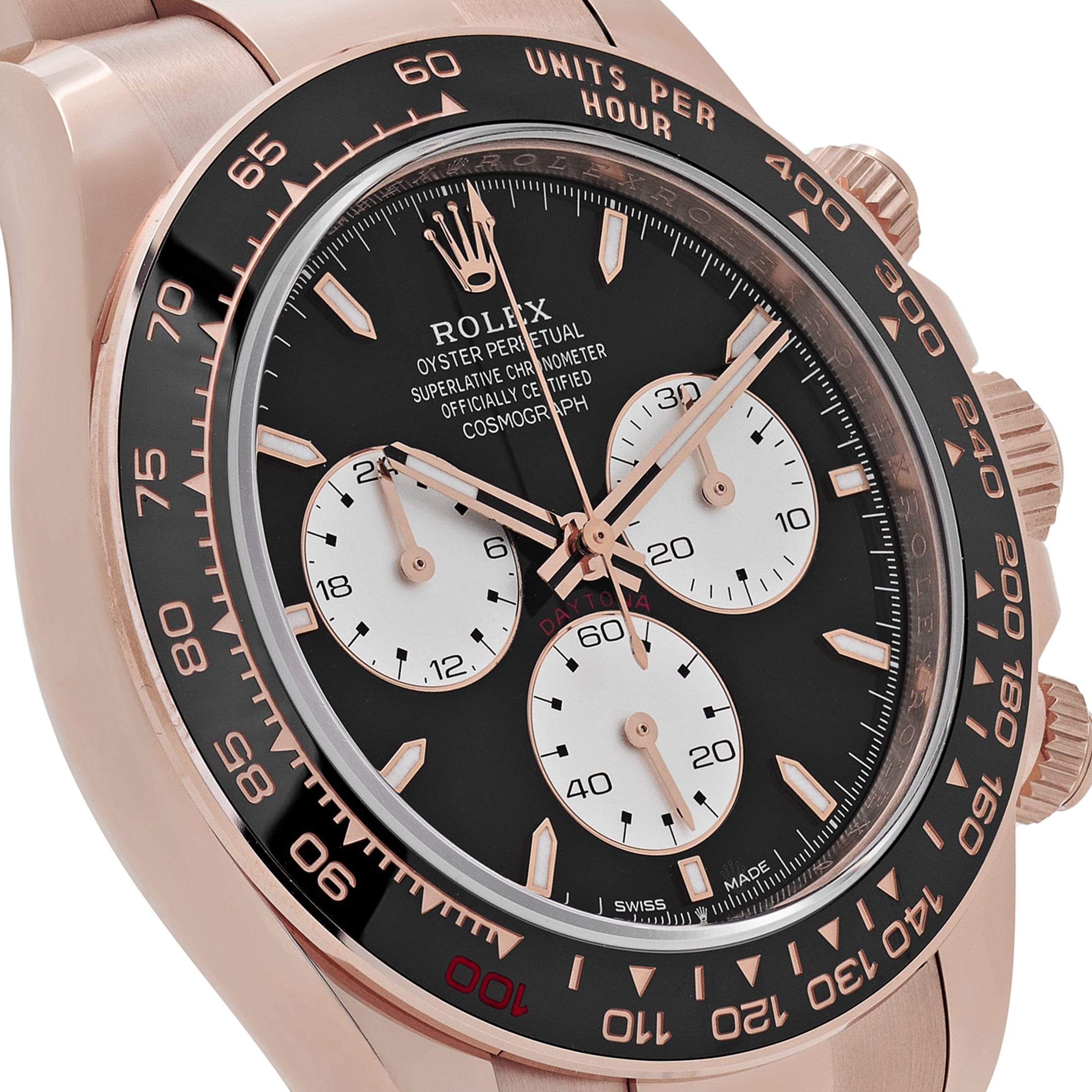 Rolex Daytona 126525LN 'Le Mans' Rose Gold Bright Black Dial (2025