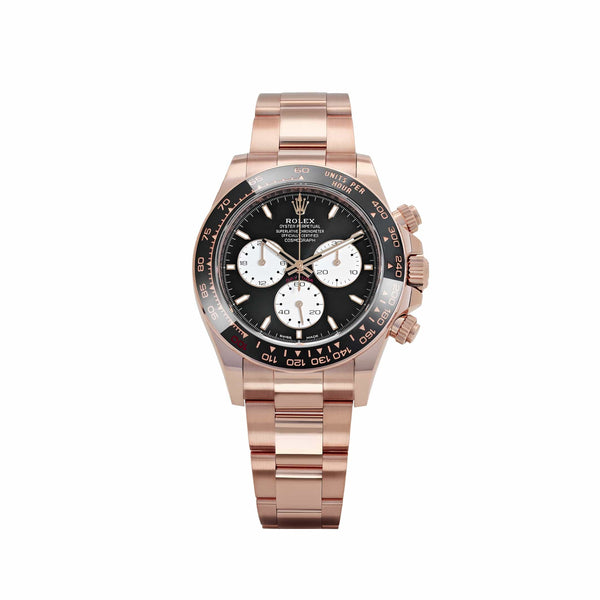 ロエン　レザーボストン Rolex Daytona 126525LN 'Le Mans' Rose Gold Bright Black Dial (2025