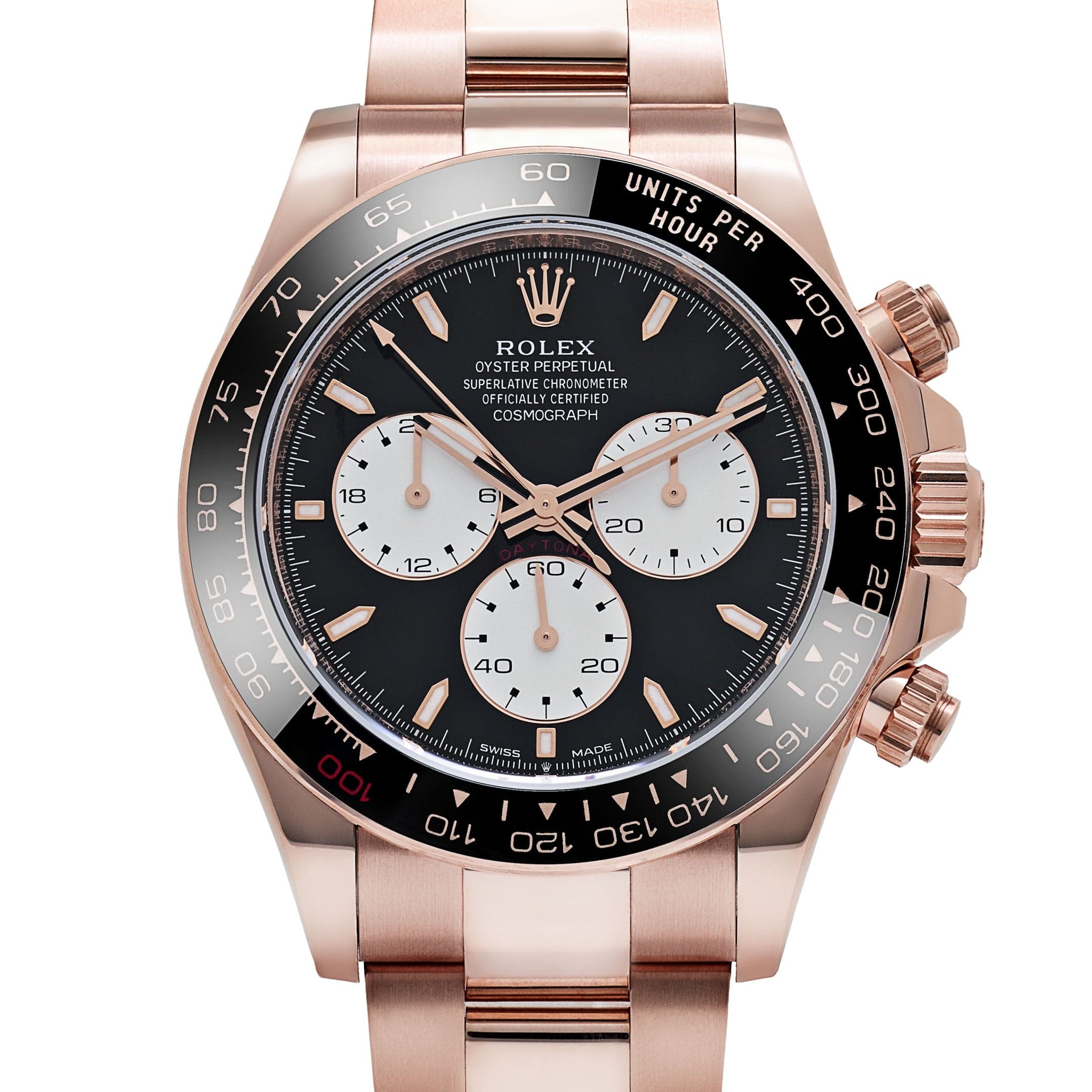 Rolex Daytona 126525LN 'Le Mans' Rose Gold Bright Black Dial (2025