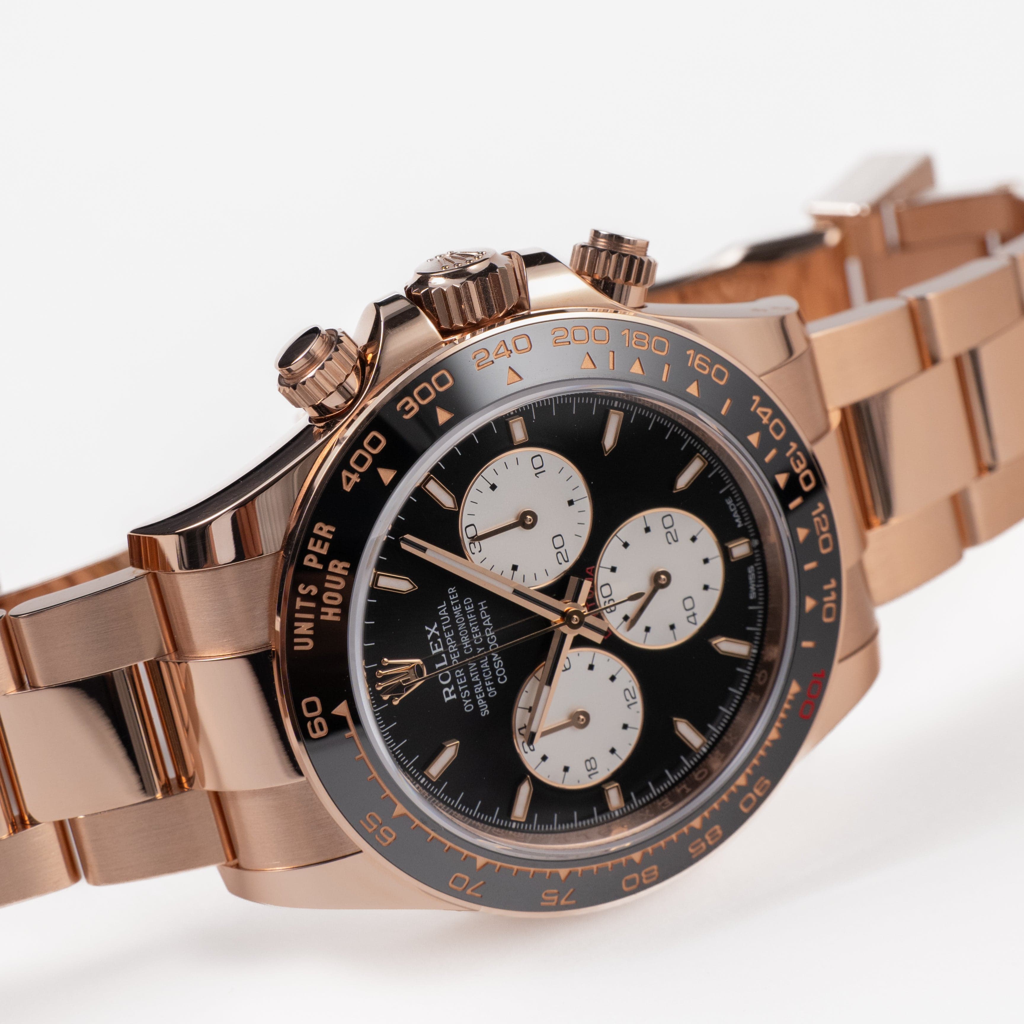 Rolex Daytona 126525LN 'Le Mans' Rose Gold Bright Black Dial (2025
