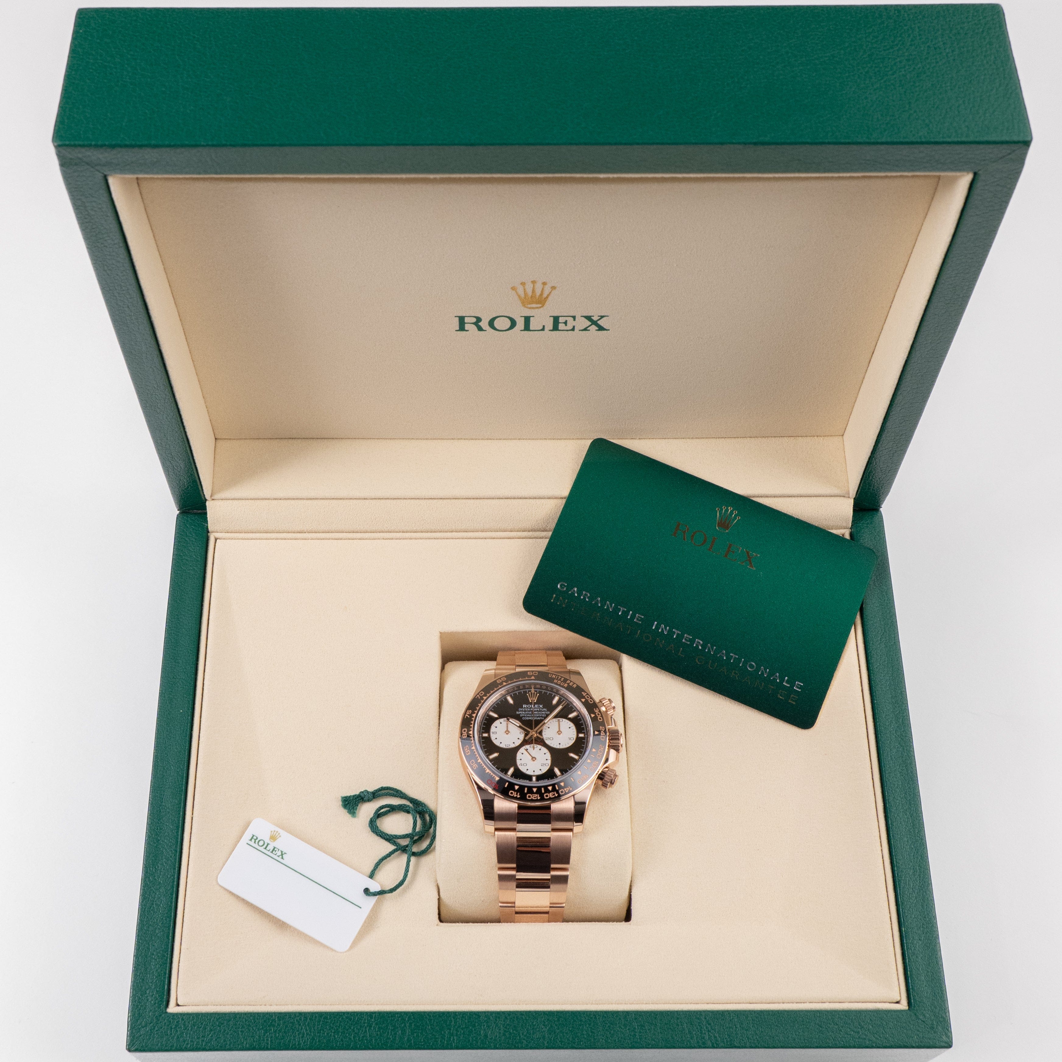 Rolex Daytona 126525LN 'Le Mans' Rose Gold Bright Black Dial (2025