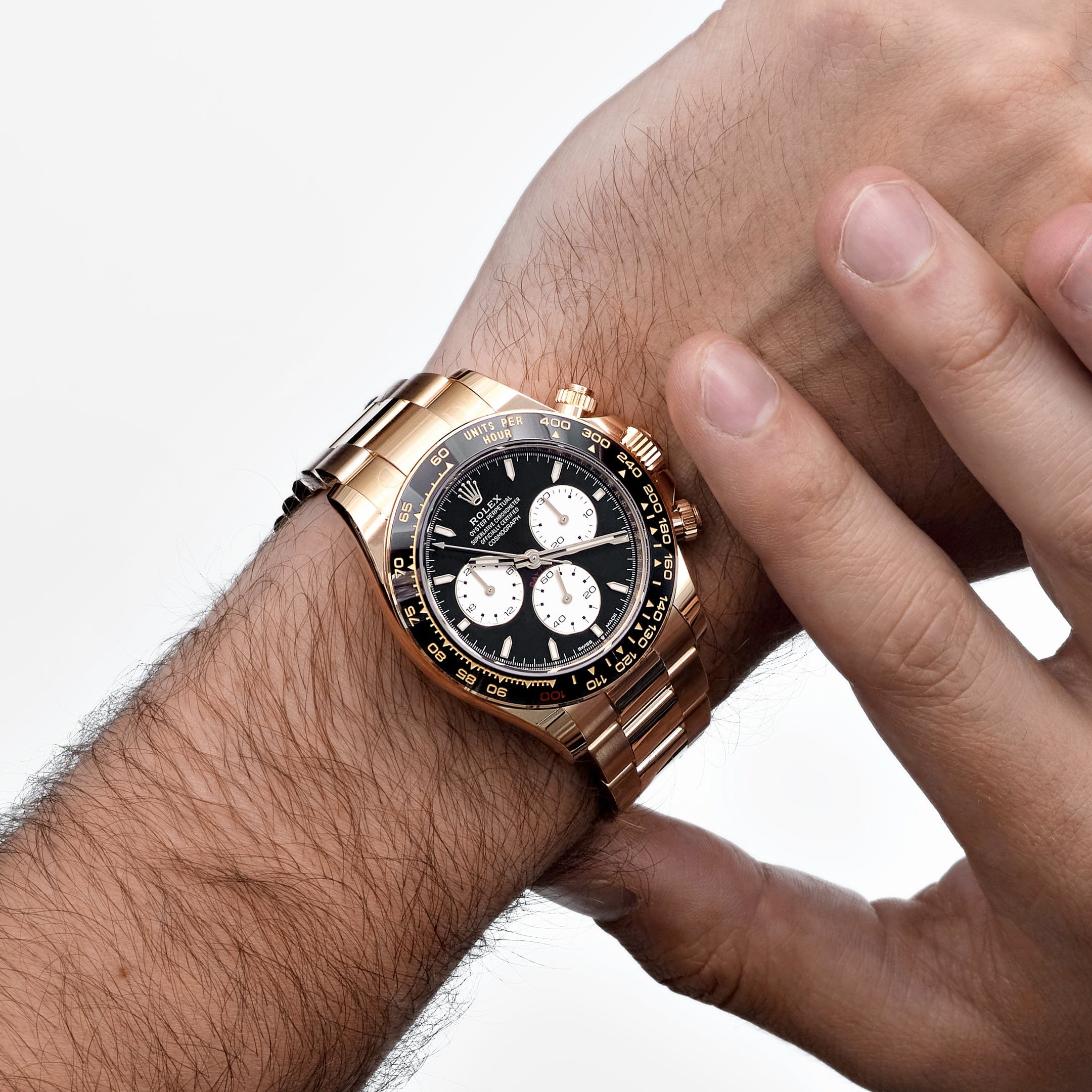 Rolex Daytona 126528LN 'Le Mans' Yellow Gold Black Dial