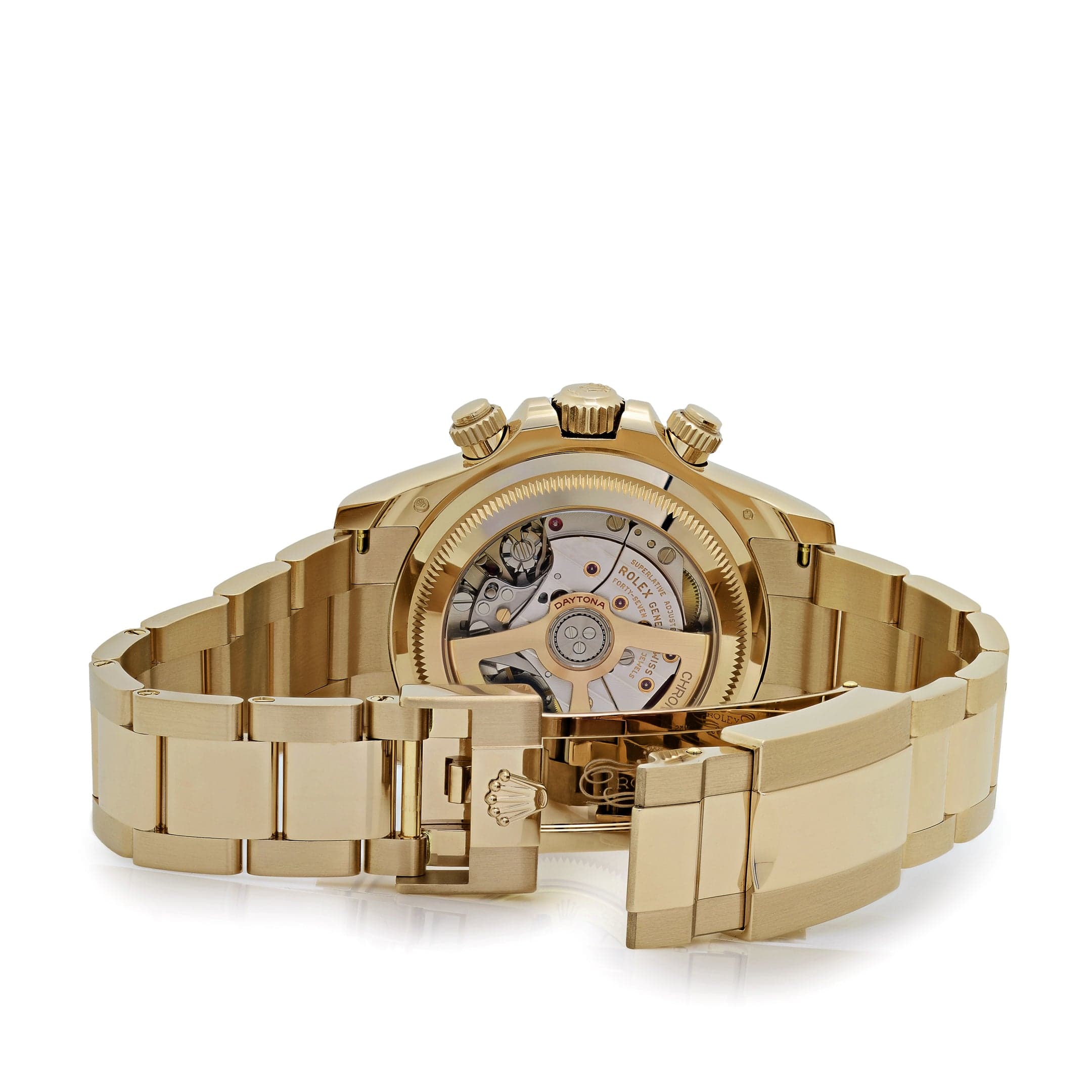 Rolex Daytona 126528LN 'Le Mans' Yellow Gold Black Dial