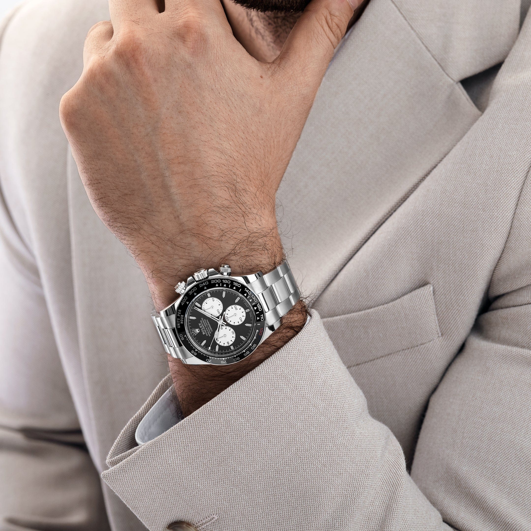 Rolex Daytona 126529LN 'Le Mans' White Gold Black Dial – Wrist