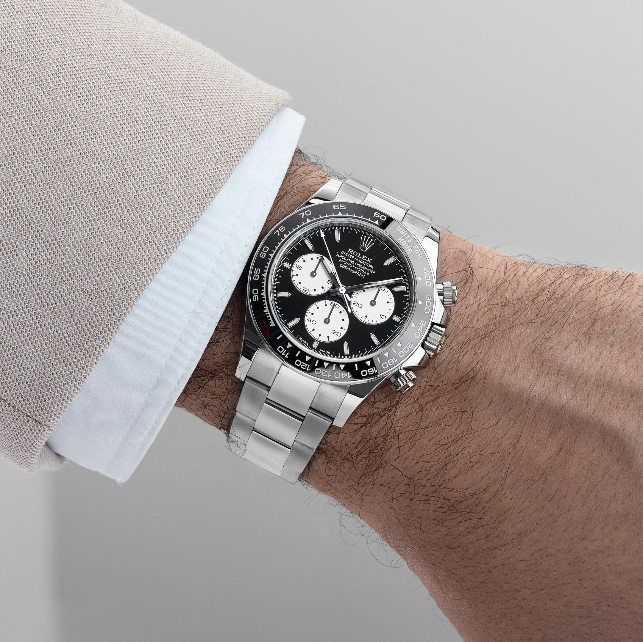 Rolex Daytona 126529LN 'Le Mans' White Gold Black Dial – Wrist