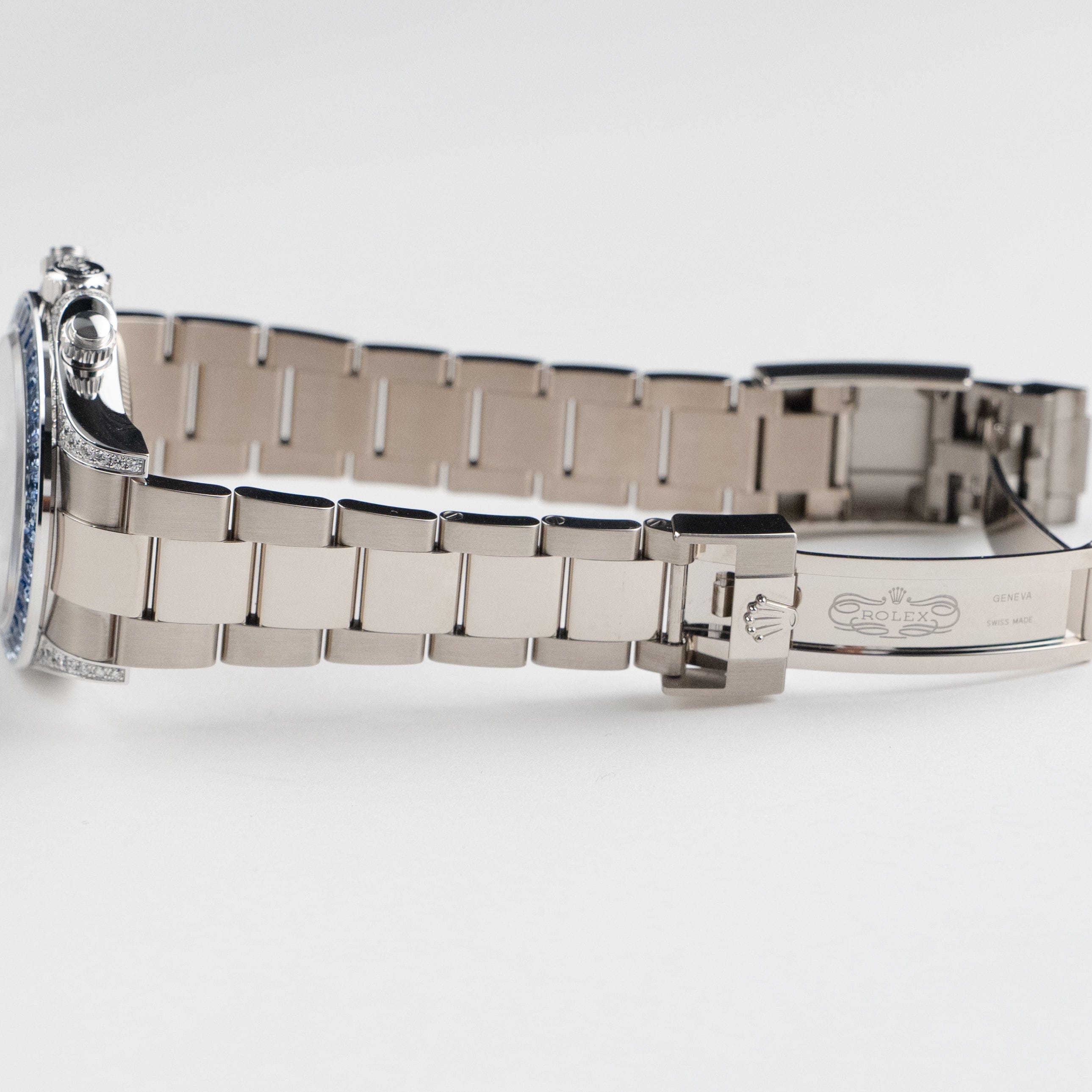 Rolex Daytona 126599TSA White Gold Silver Sheen Obsidian Dial Sapphire Bezel (2025)