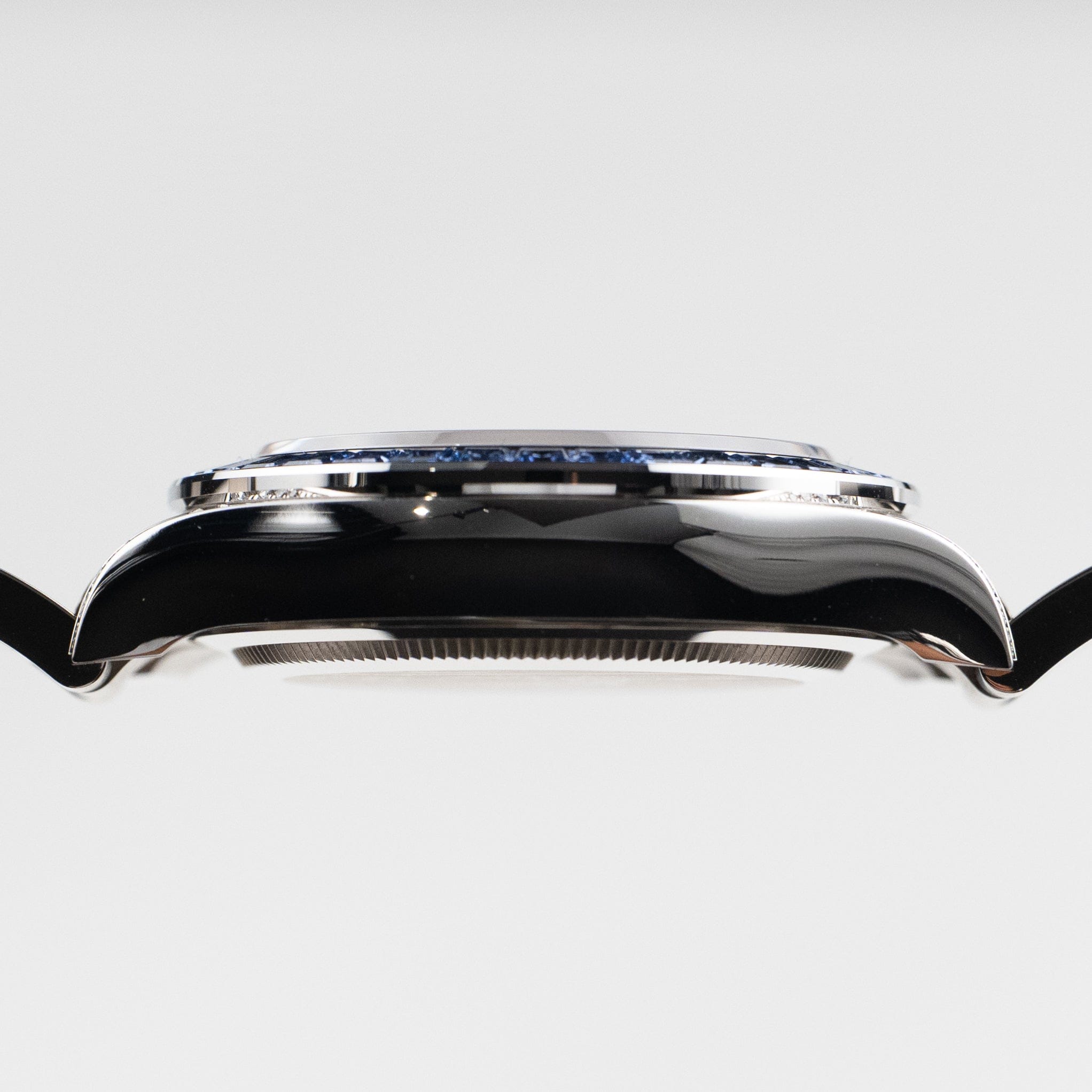 Rolex Daytona 126599TSA White Gold Silver Sheen Obsidian Dial Sapphire Bezel (2025)