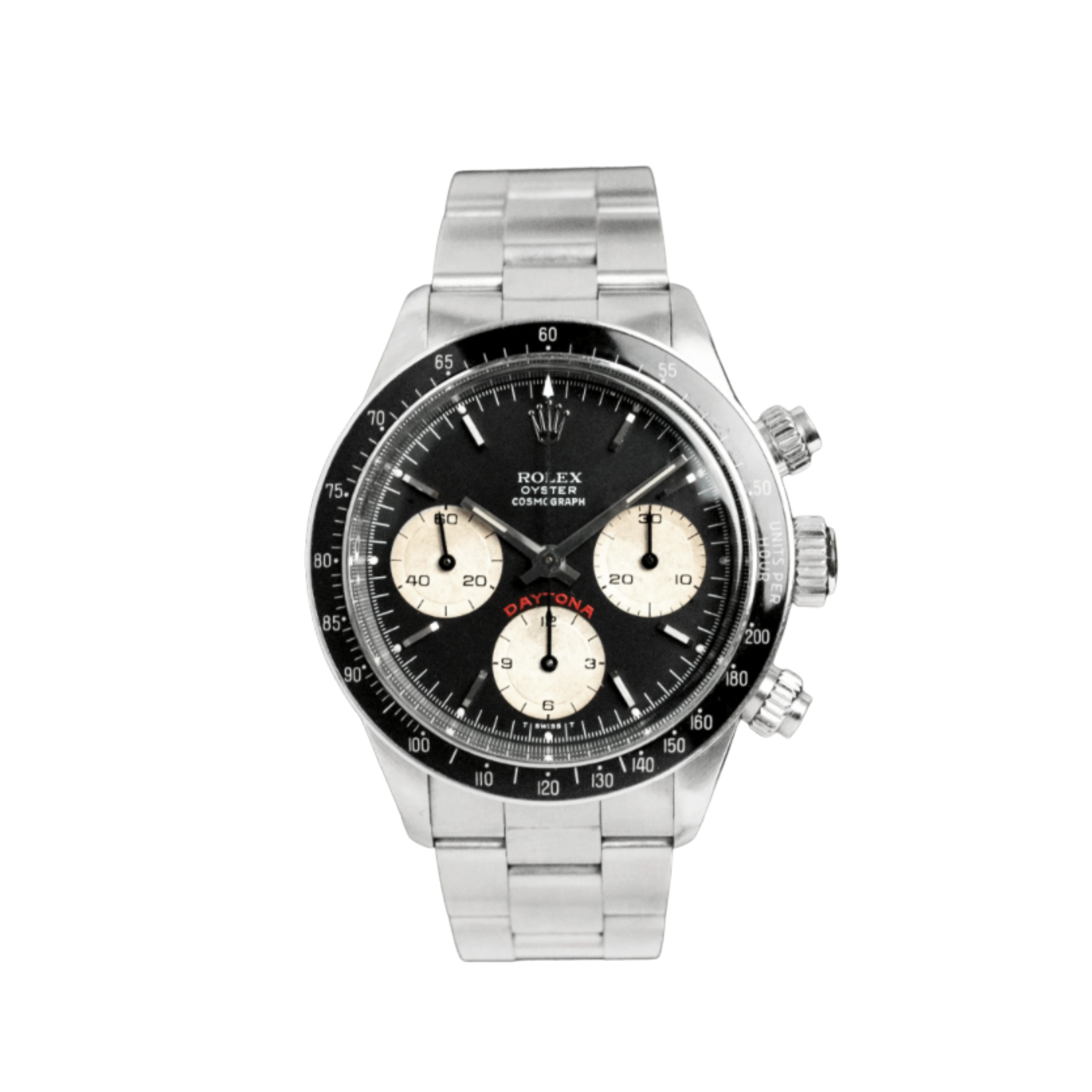 Rolex Daytona 6263 'Big Red' Stainless Steel Black Sigma Dial (1975)