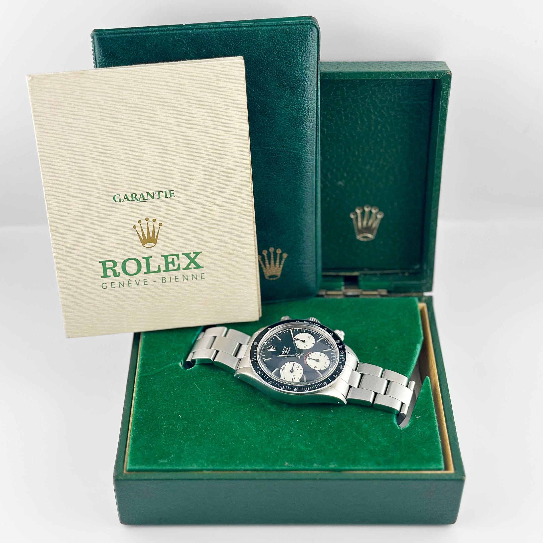 Rolex Daytona 6263 'Big Red' Stainless Steel Black Sigma Dial (1975)