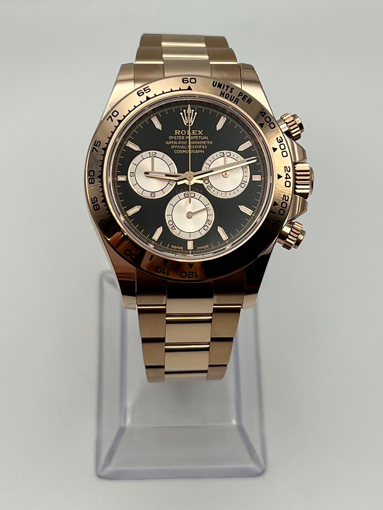 Rolex Daytona Cosmograph 126505 Rose Gold Black Dial (2024)