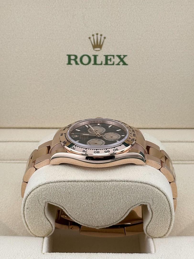 Rolex Daytona Cosmograph 126505 Rose Gold Black Dial